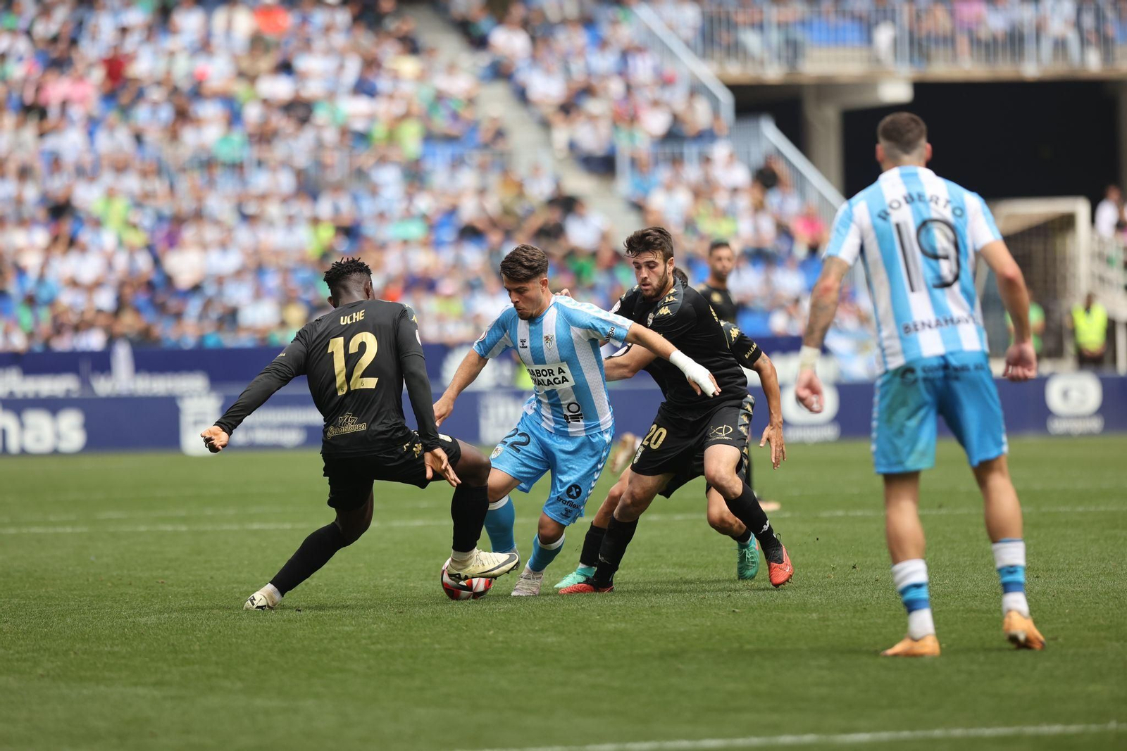Málaga CF-AD Ceuta, en fotos