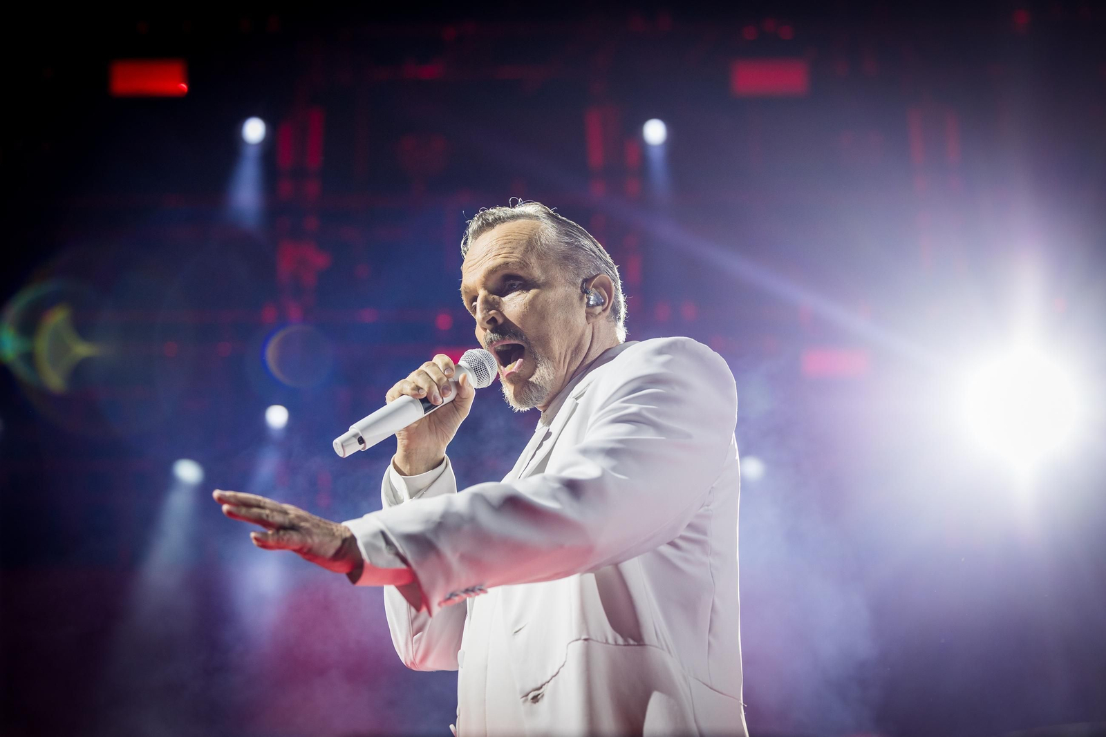 Concierto de Miguel Bosé en el Concert Music Festival de Chiclana