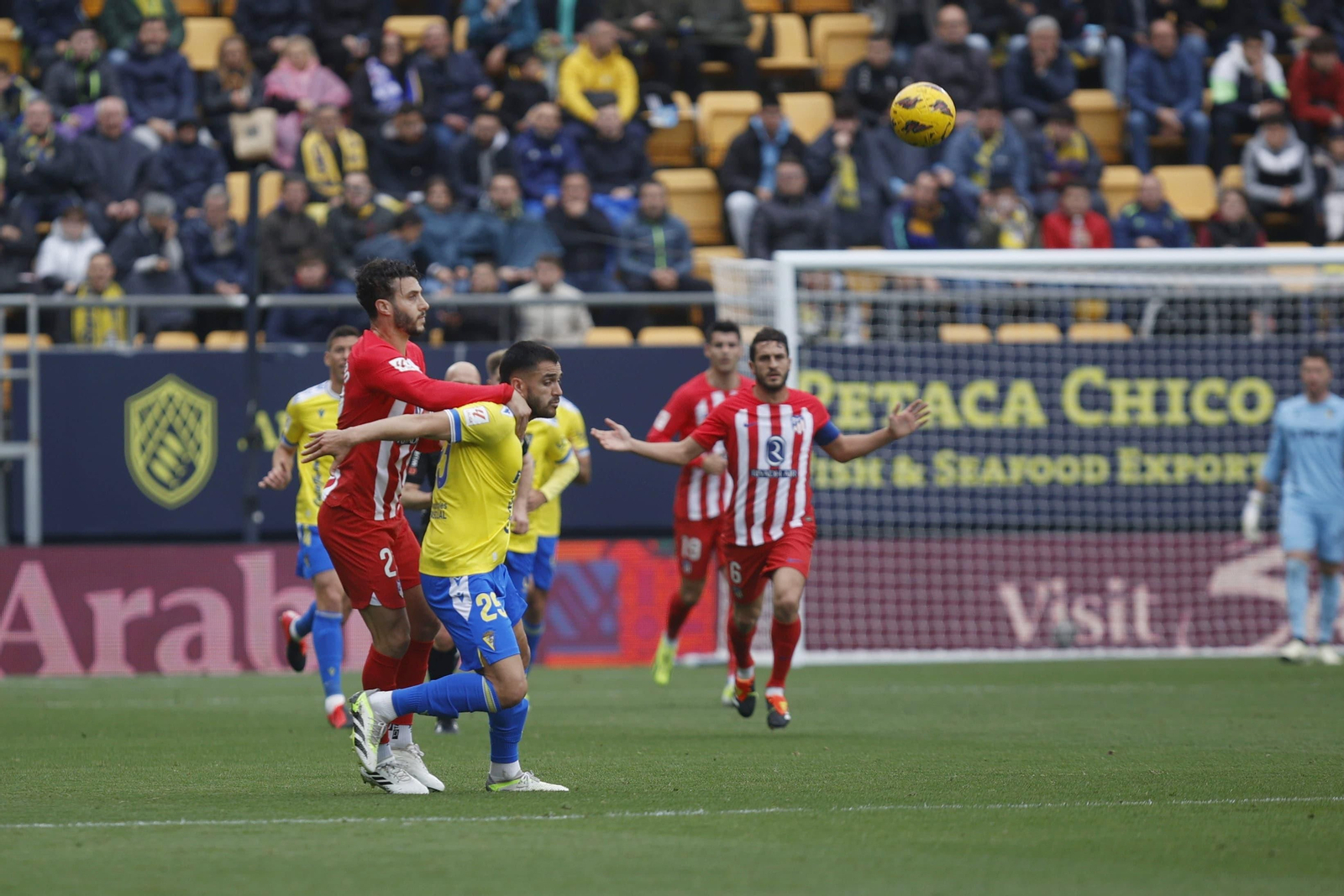 Búscate en las imágenes del Cádiz CF-Atlético de Madrid