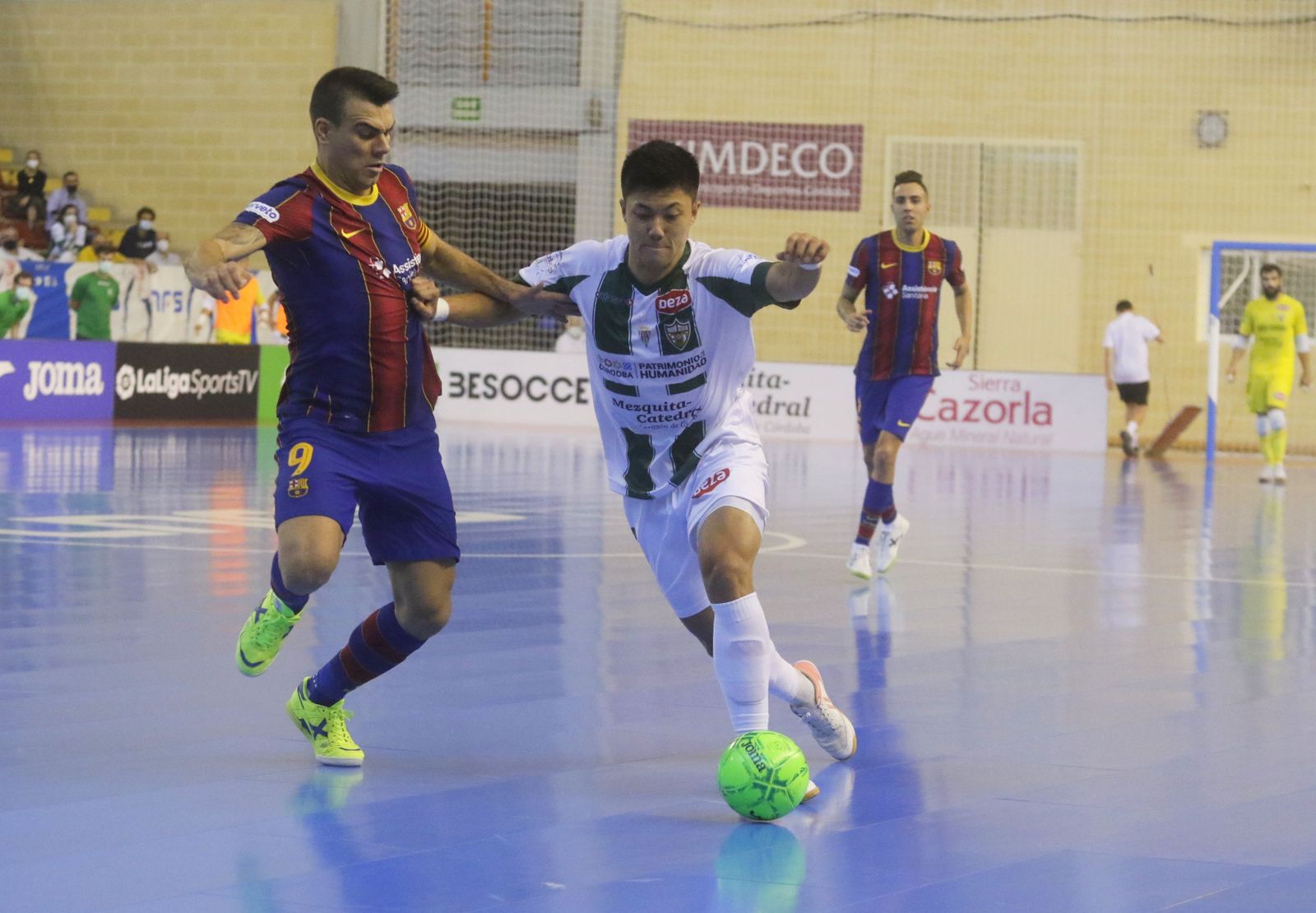 Las fotos de la hazaña: la victoria del Córdoba Futsal ante el Barça
