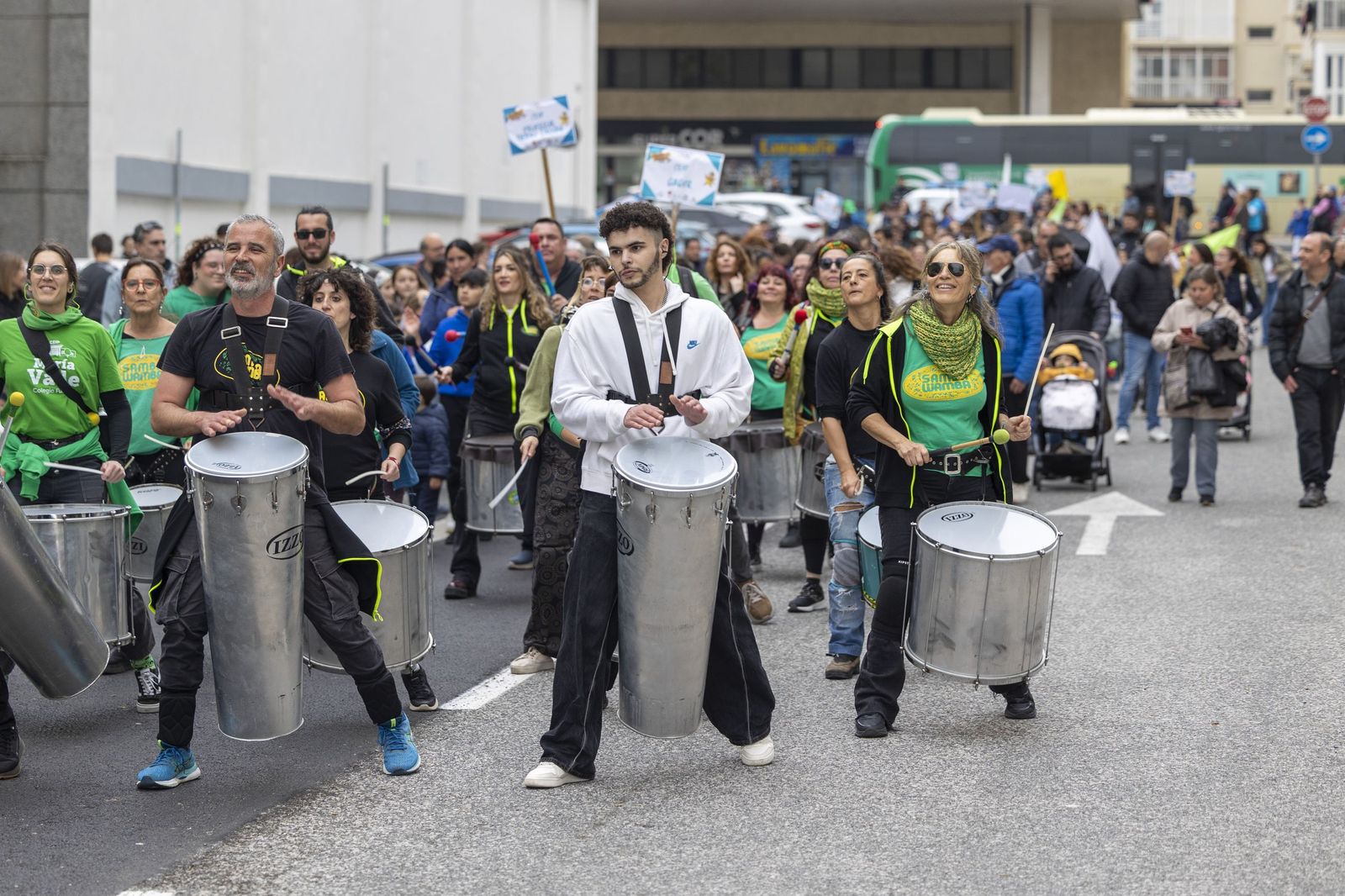 Las imágenes de la inauguración de VI Olimpiadas Escolares de la Escuela Pública de Cádiz