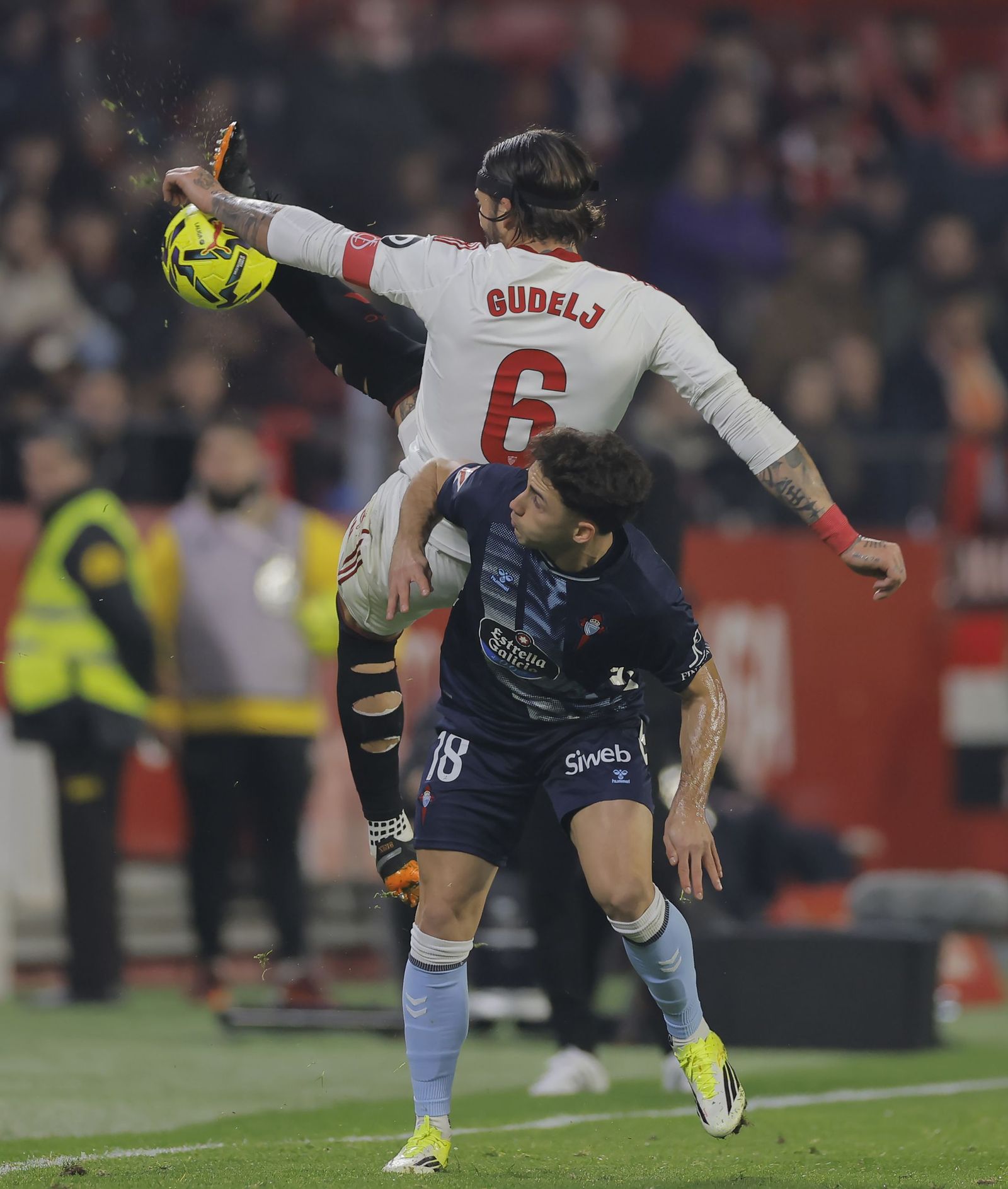 Las fotos del Sevilla - Celta