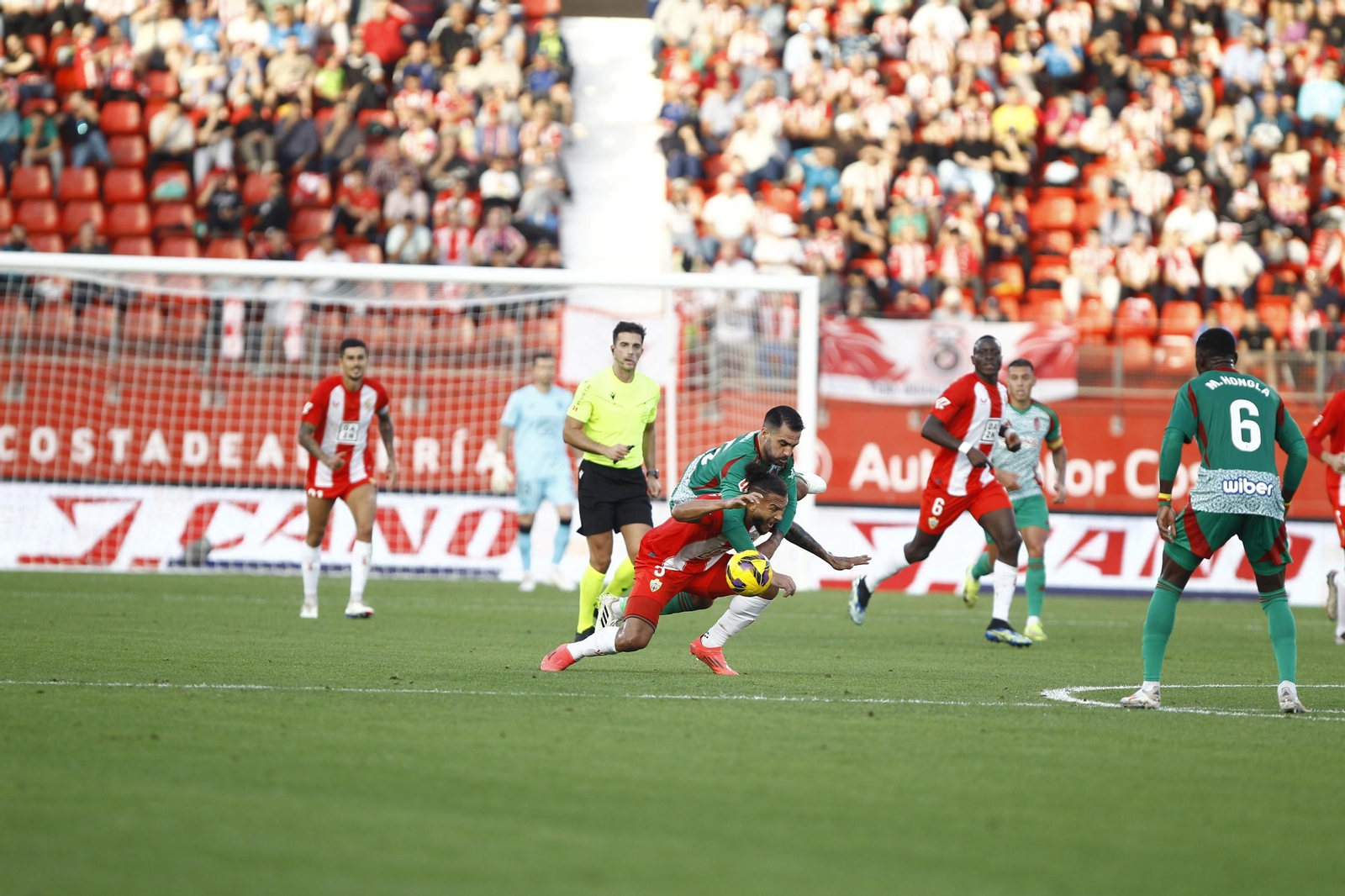 Las mejores imágenes del U.D. Almería-Granada C.F