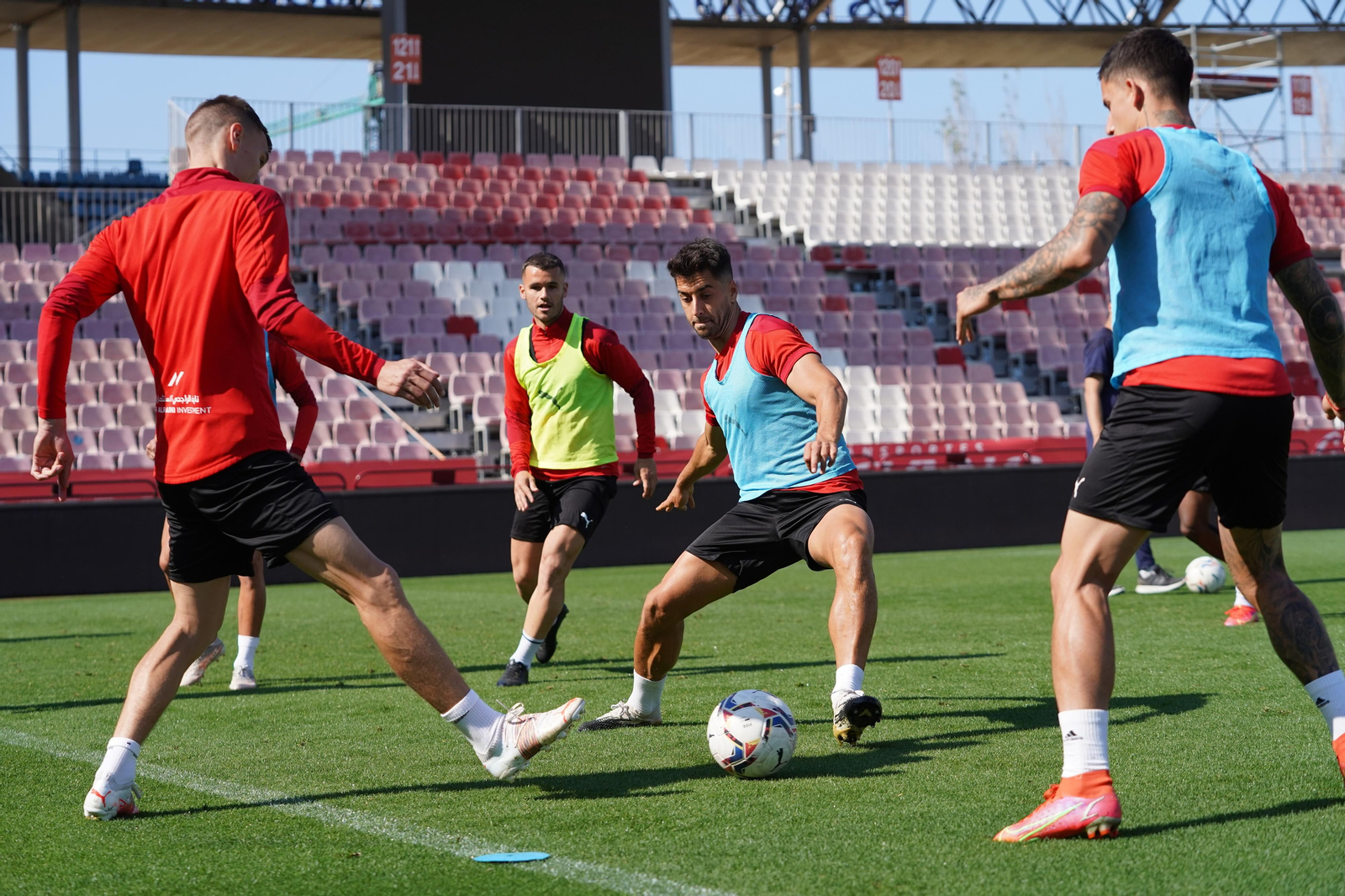 Entrenamiento del Almería, jueves 6