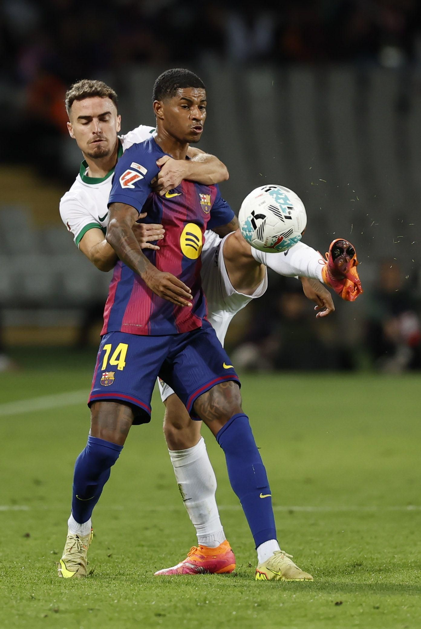 Las imágenes del Barcelona-Elche