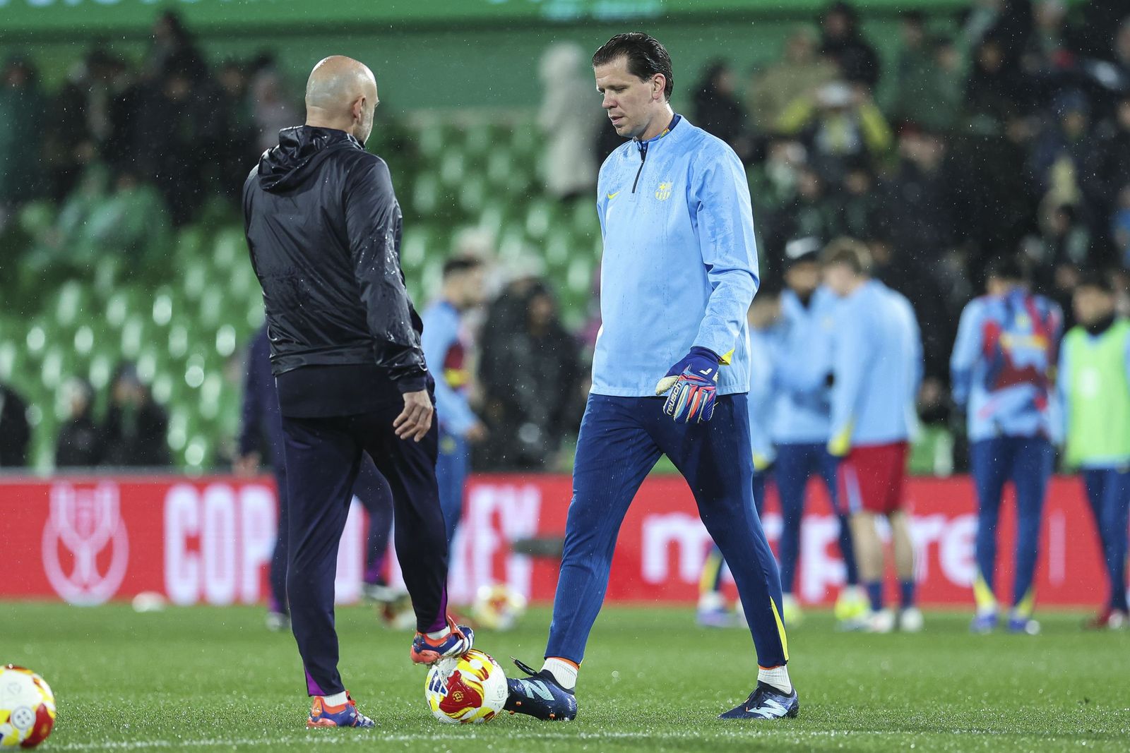 Las fotos del Racing-Barcelona de Copa