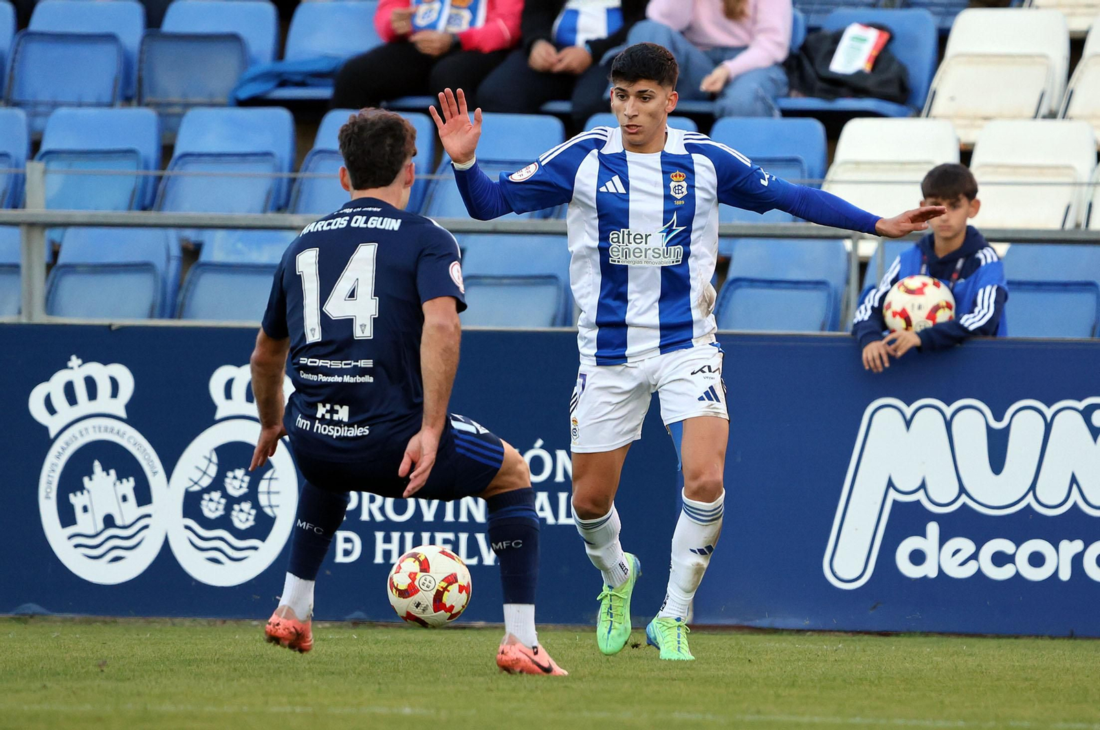 Imágenes del Recreativo de Huelva-Marbella FC