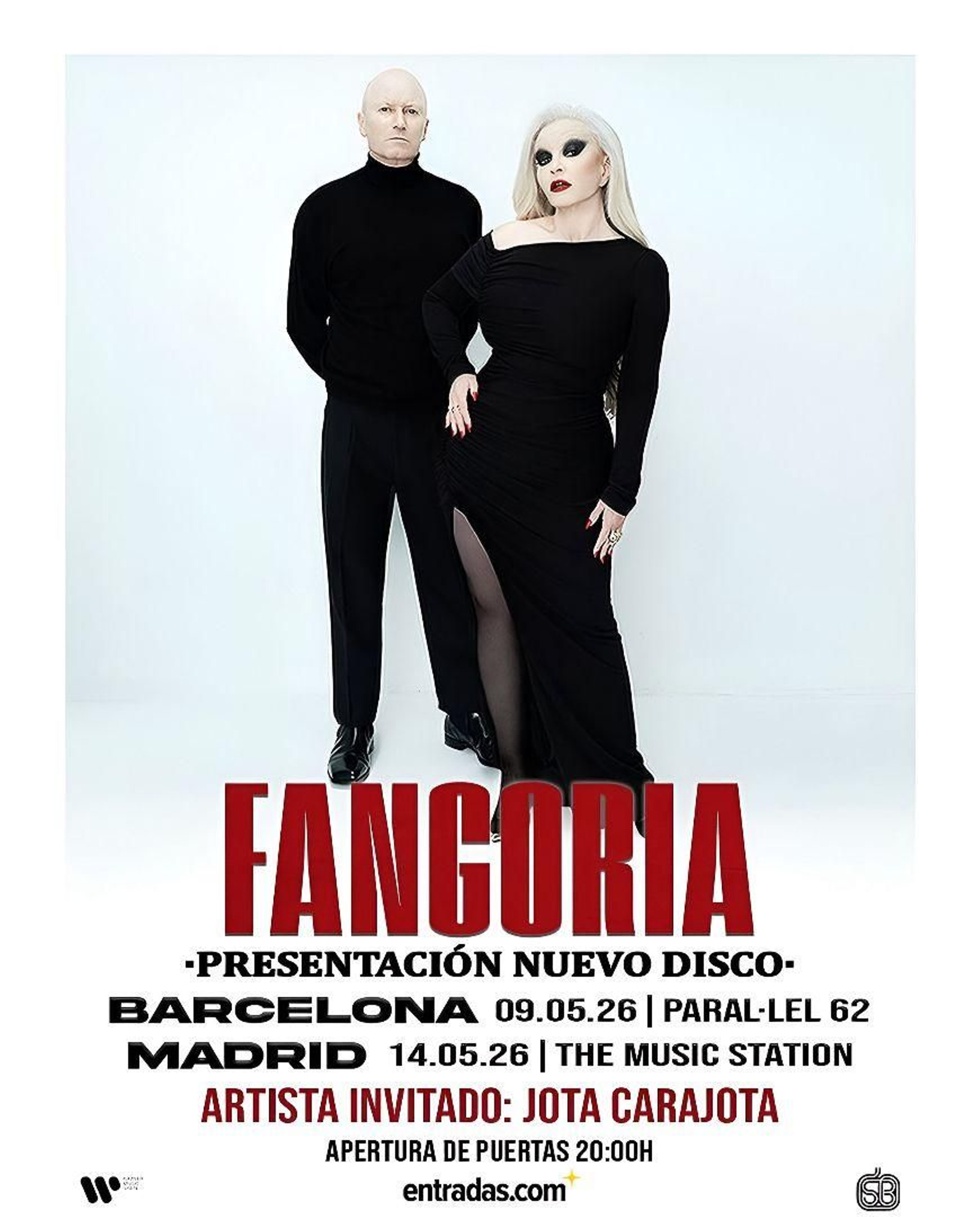 Cartel de los conciertos,