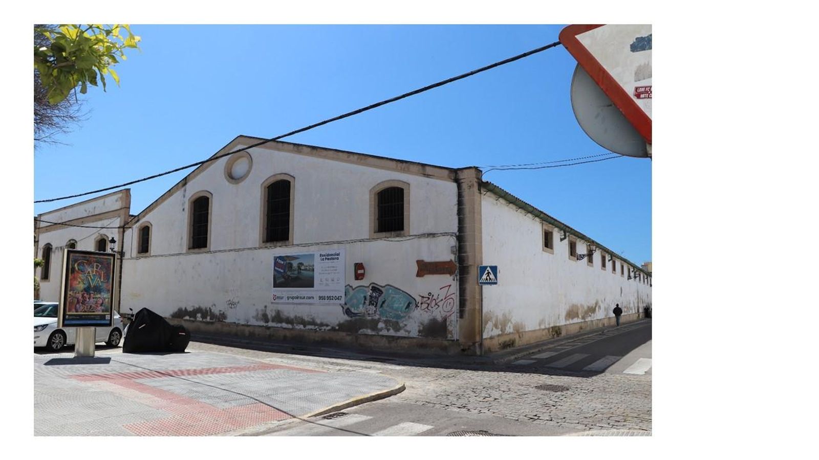 Una imagen del aspecto actual de la bodega.