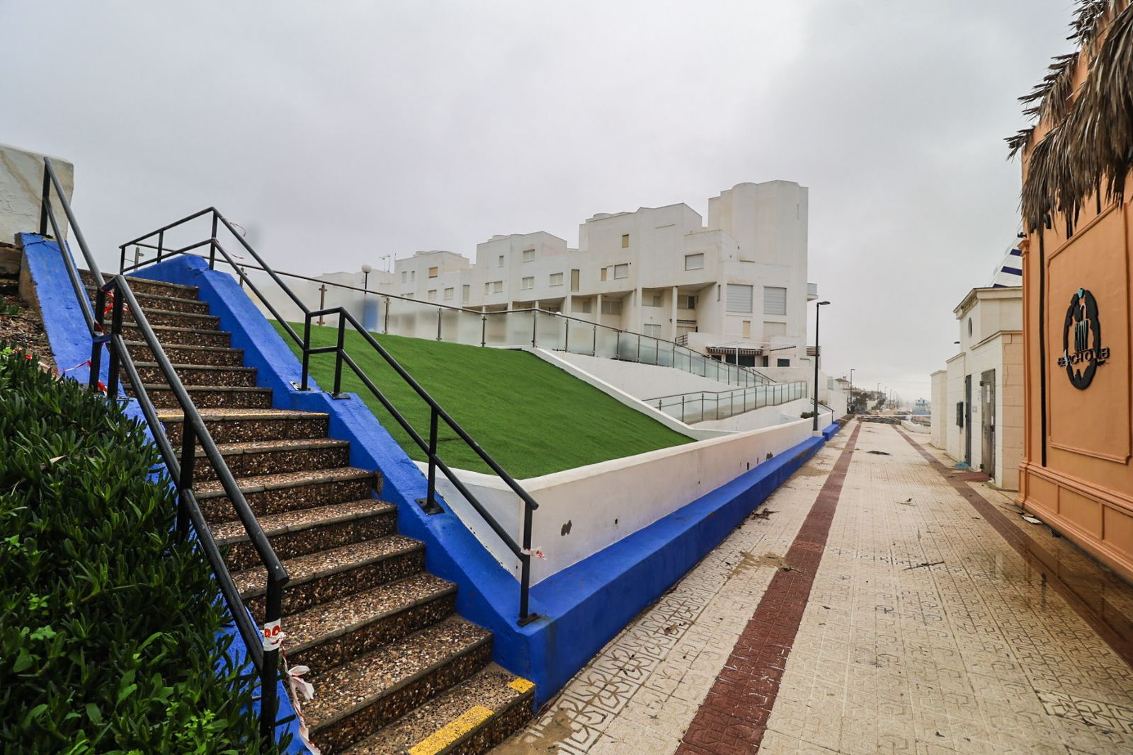 Fotografías de las zonas más perjudicadas de Matalascañas tras los últimos temporales