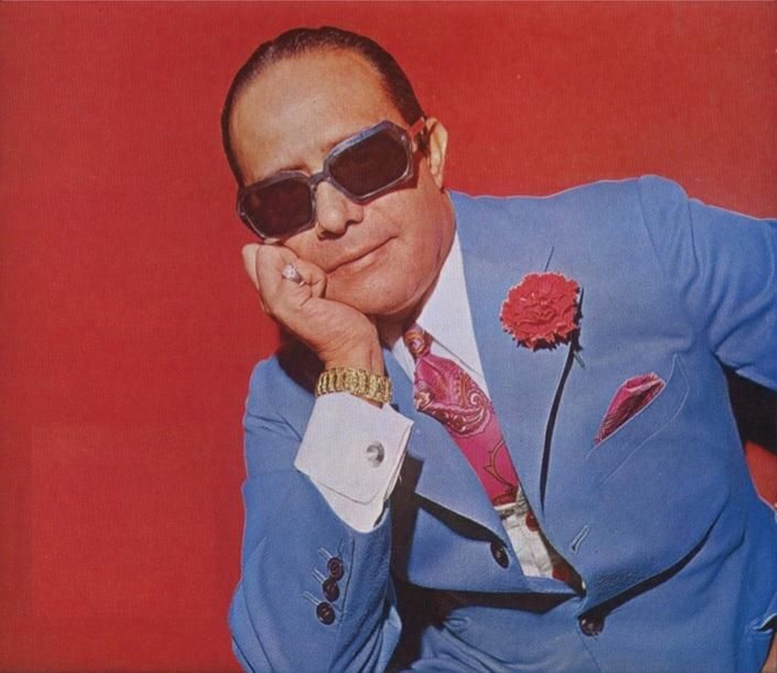 Una imagen promocional del cantaor de los años 60.