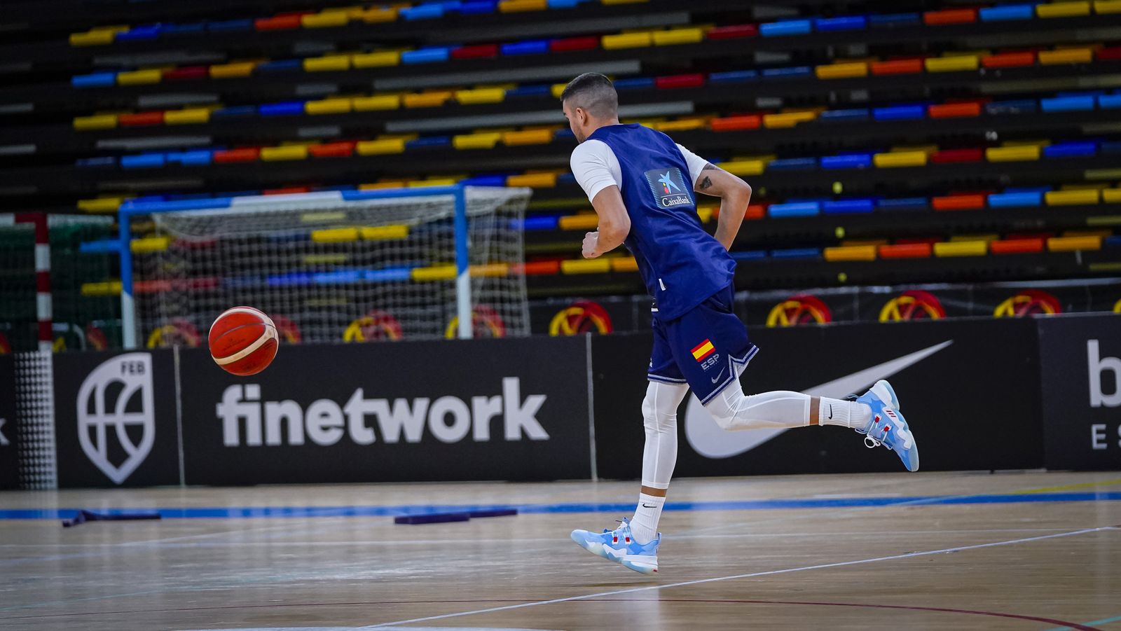 Fotos: Los jugadores del Unicaja ya entrenan con España