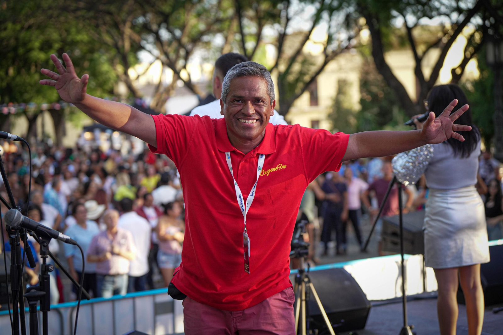 Imágenes de la fiesta Alma Hispana y la Noche Azul y Blanca en Jerez