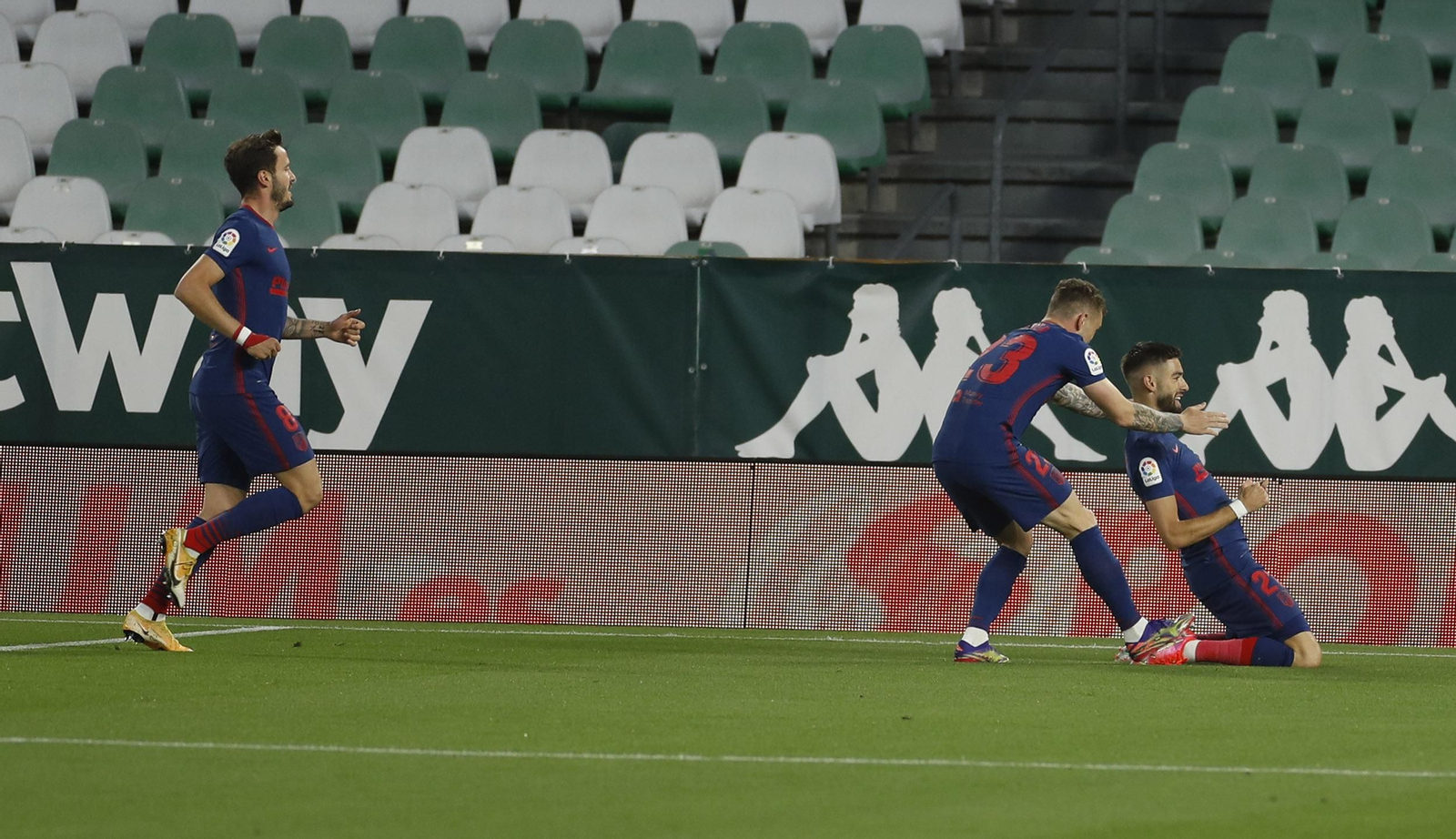 Las imágenes del Betis-Atlético de Madrid