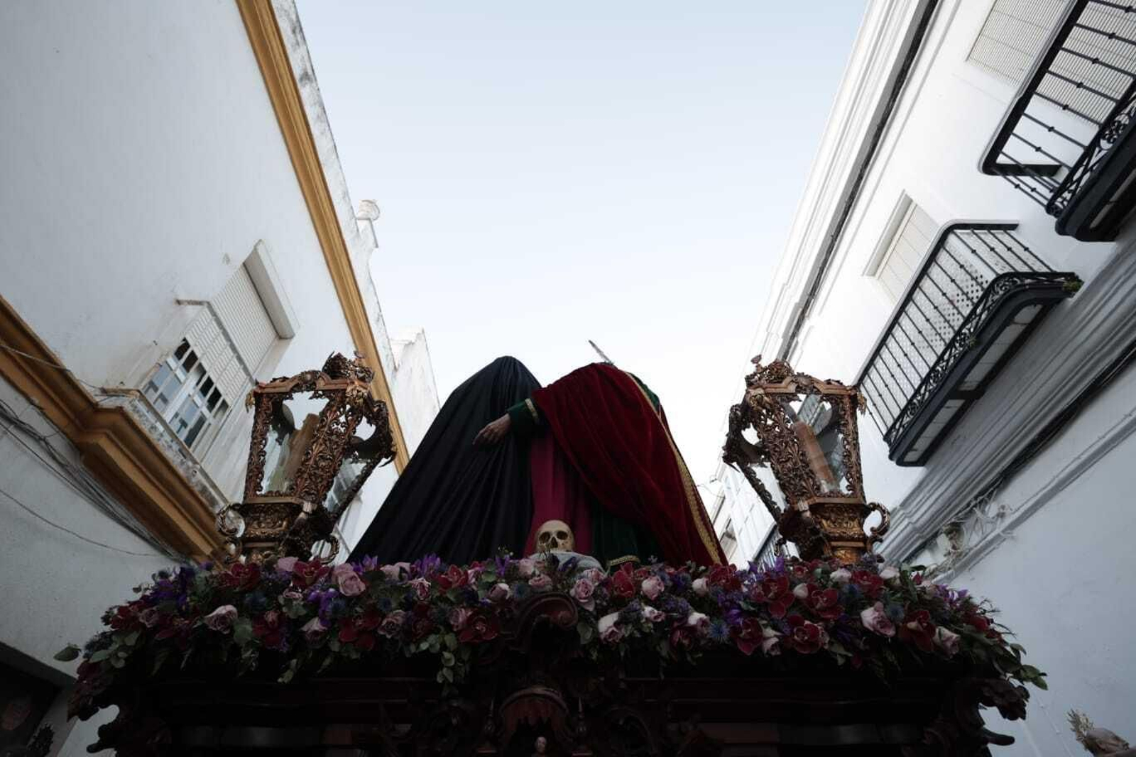 Las imágenes de la hermandad de la Soledad de la Semana Santa de San Fernando 2023