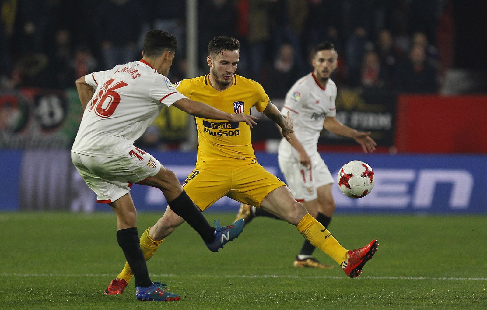El Sevilla FC-Atlético de Madrid de Copa, en imágenes