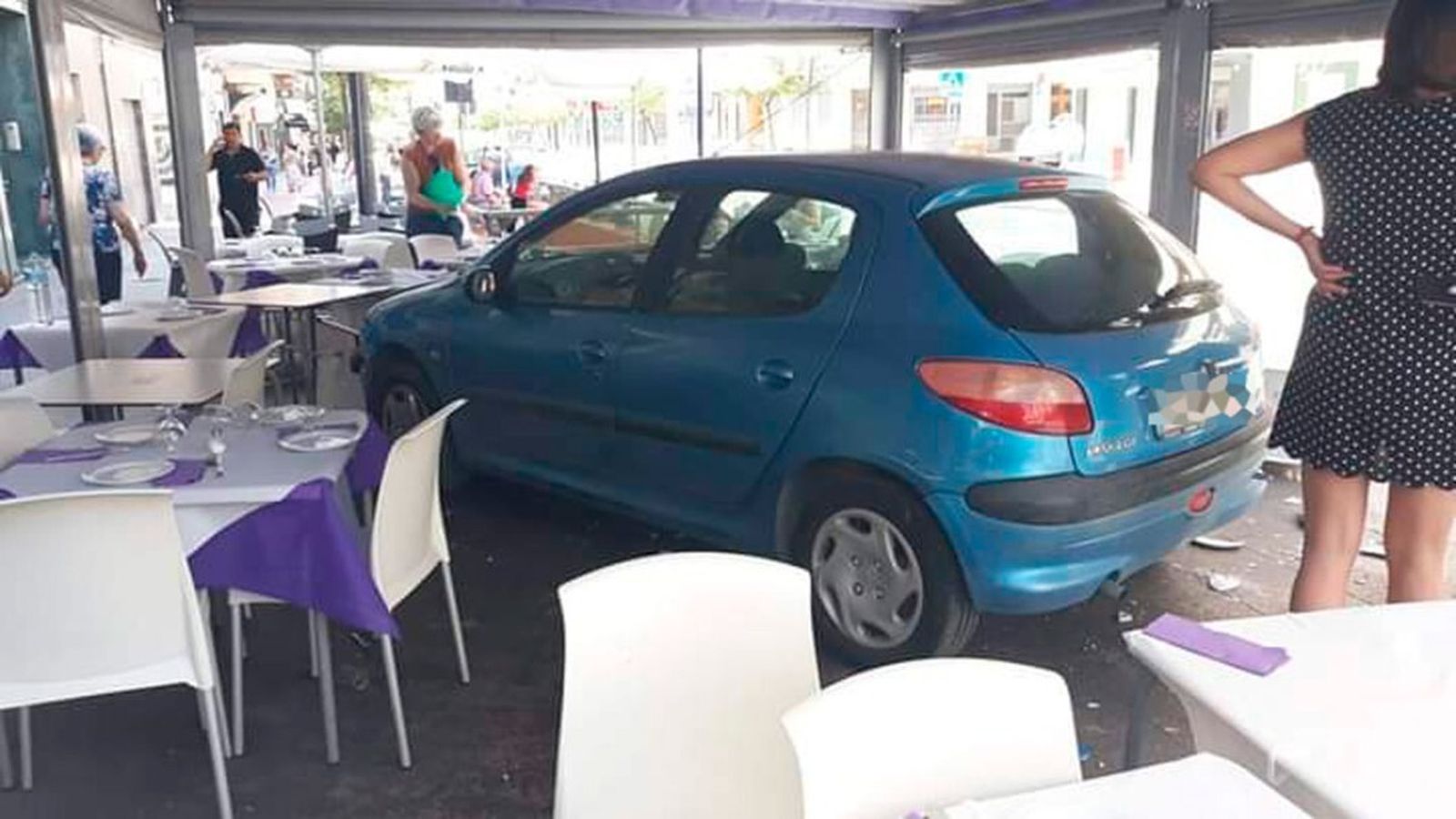 La cafetería estaba en una céntrica calle de Elda (Alicante)