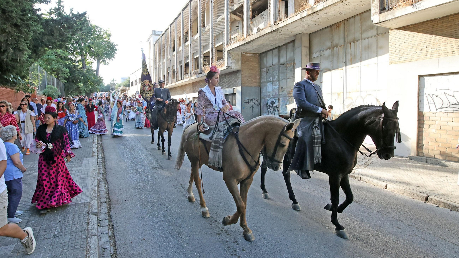 Vuelta a Jerez de la hermandad del Rocío