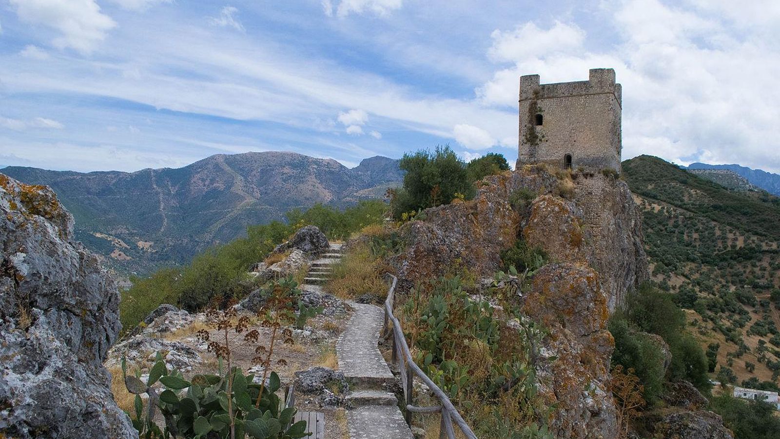 Castillo de Zahara de la Sierra.