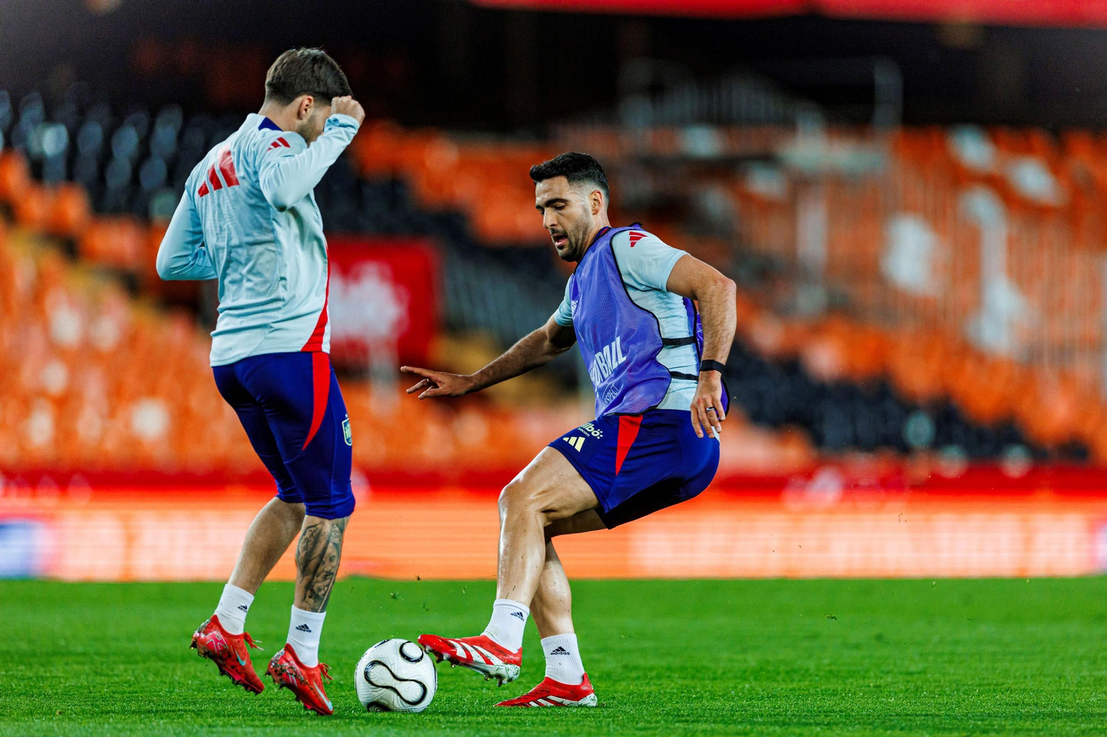 Las fotos de la selección española en Valencia