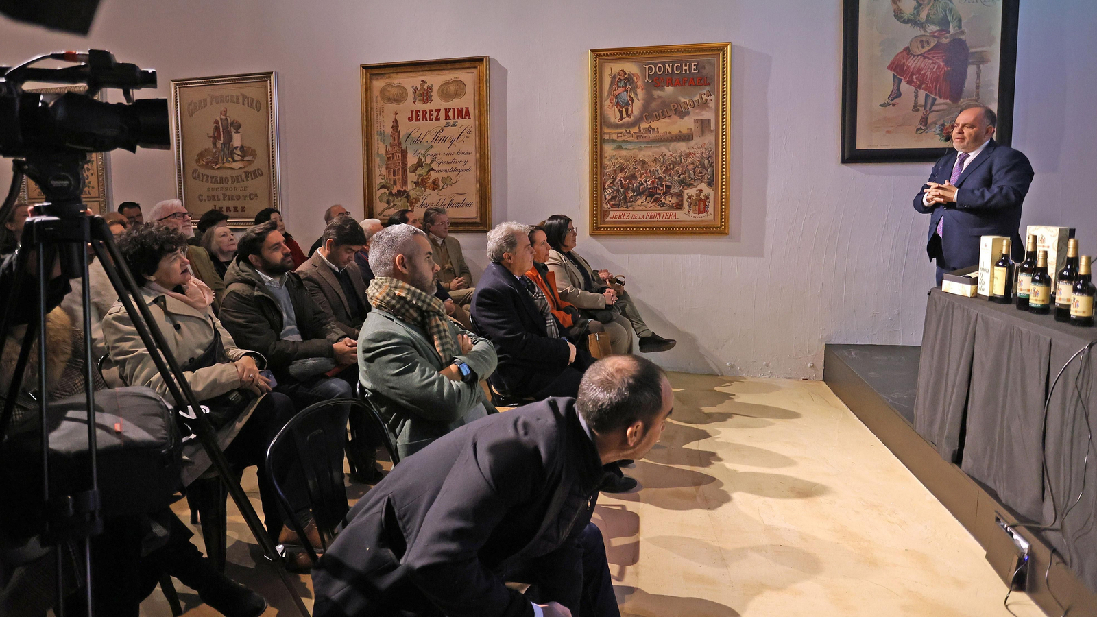 Inauguración del Museo y Centro de Interpretación del Vino de Jerez en Cayetano del Pino