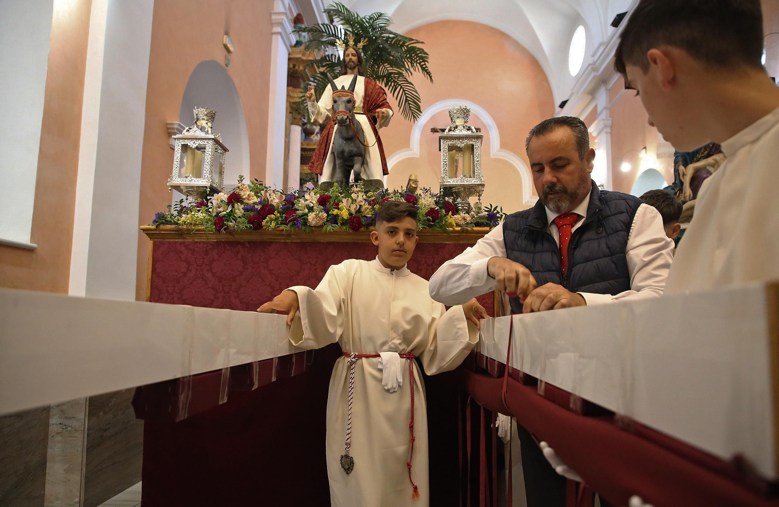 Fotos del Domingo de Ramos en San Roque: La Borriquita
