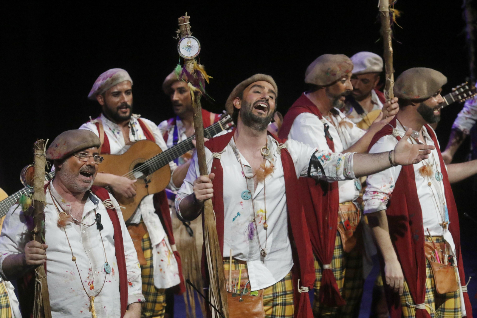 La primera sesión de preliminares del Concurso del Carnaval de Córdoba, en fotos