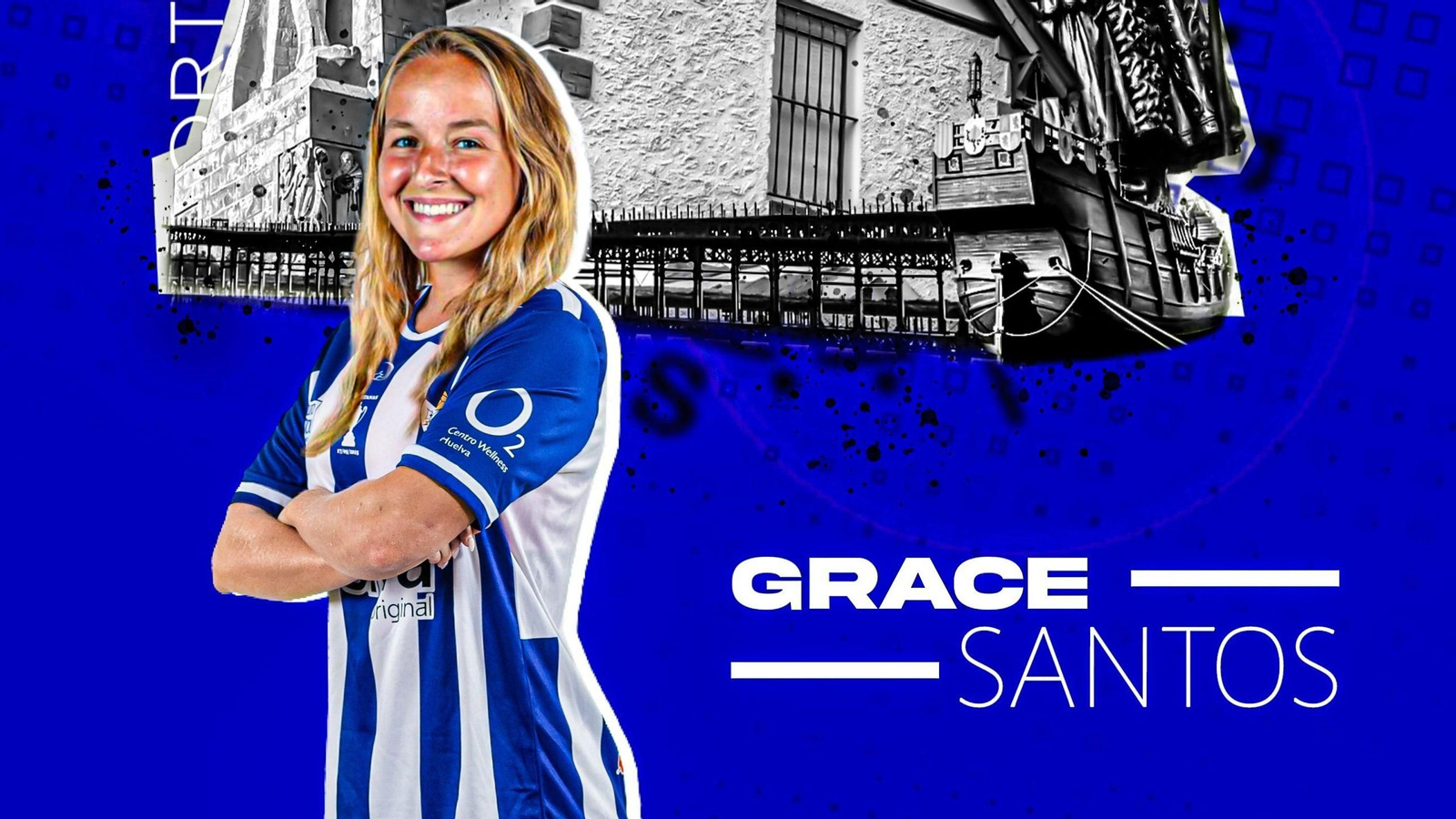 Grace Santos, nuevo refuerzo del Sporting Huelva.