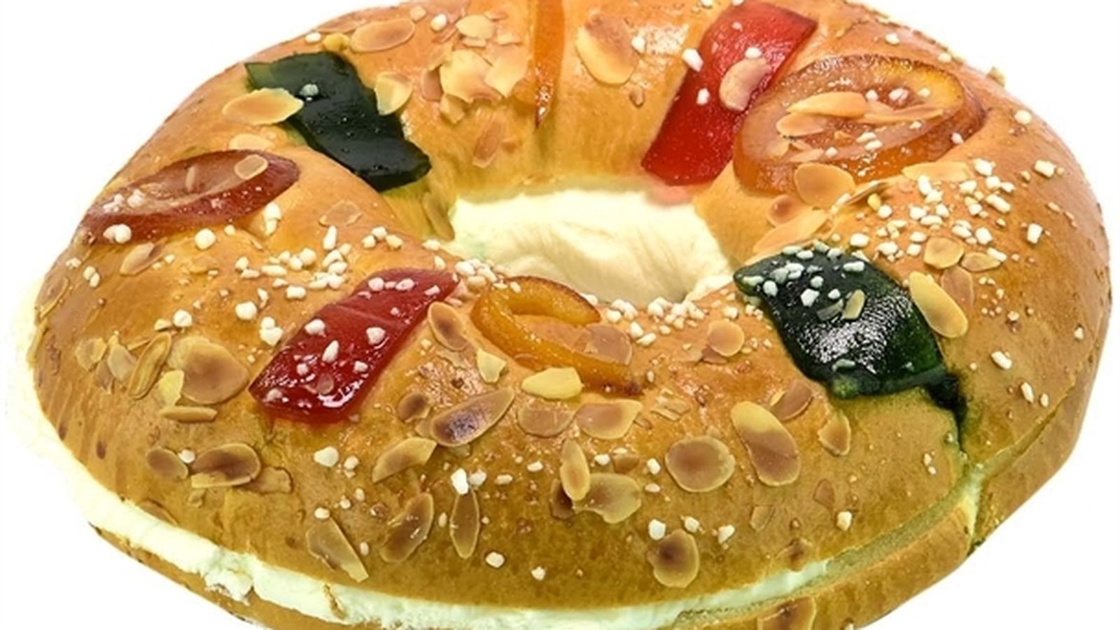 Roscón de Reyes de nata de DIA.