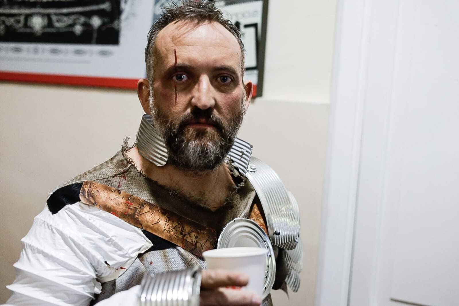 Ángel Gago, director de 'Escuela de Gladiadores el Pópulo'.