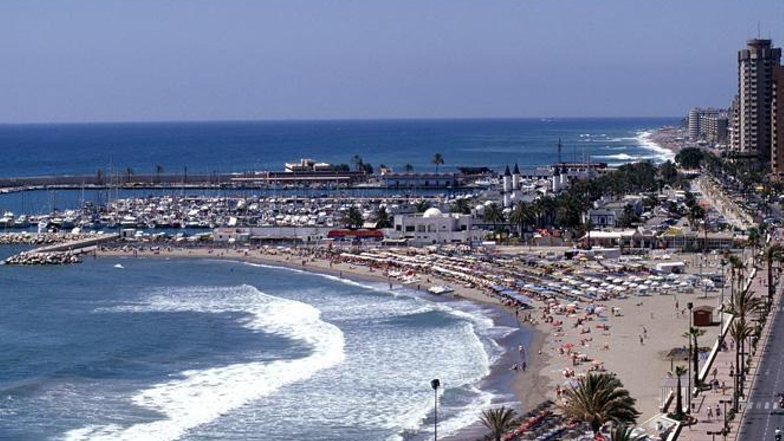 Playa de las Gaviotas, en Fuengirola. Playa de las Gaviotas, en Fuengirola.