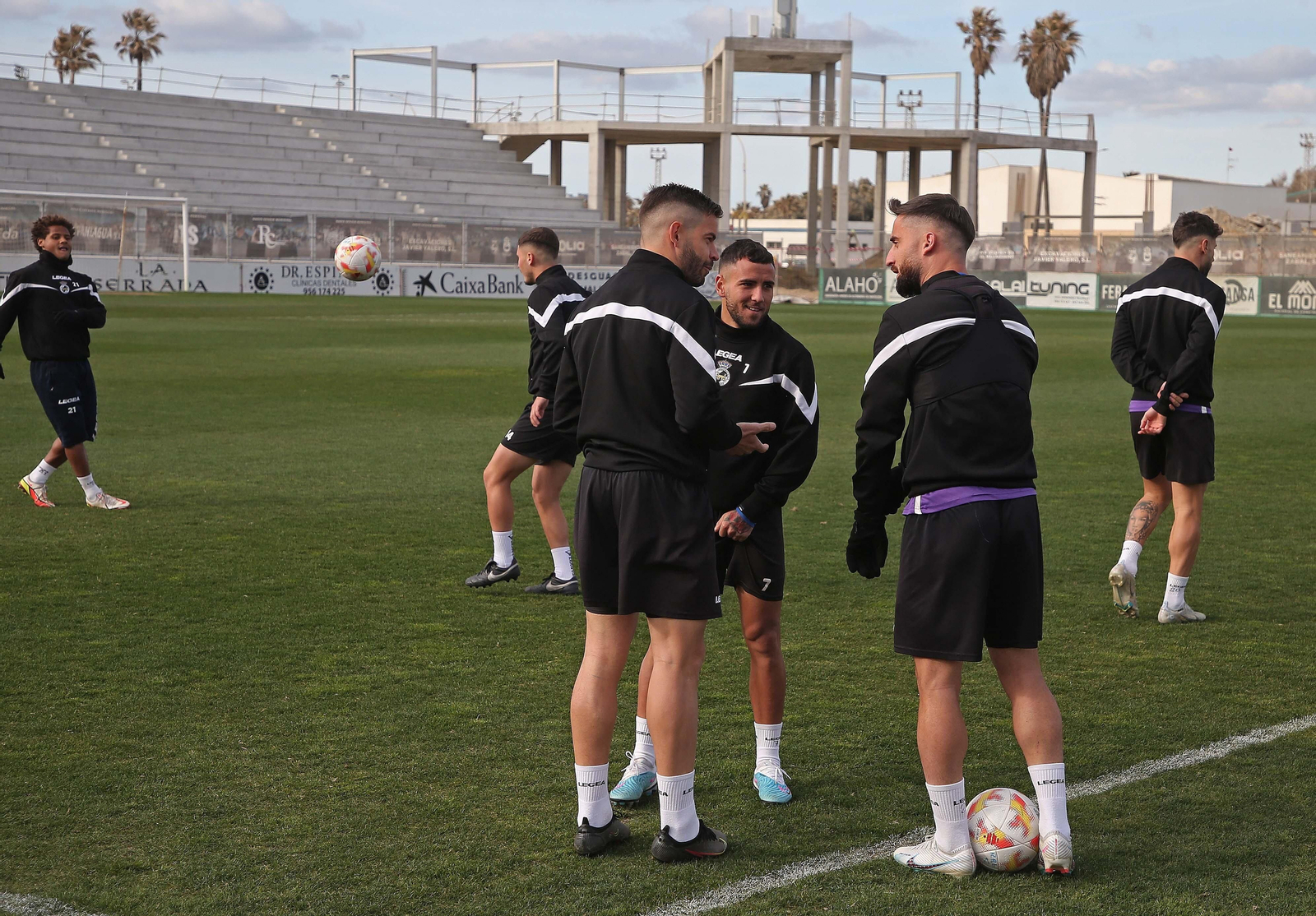 Fotos del entrenamiento de la Balona  previo al partido contra el Deportivo de La Coruña