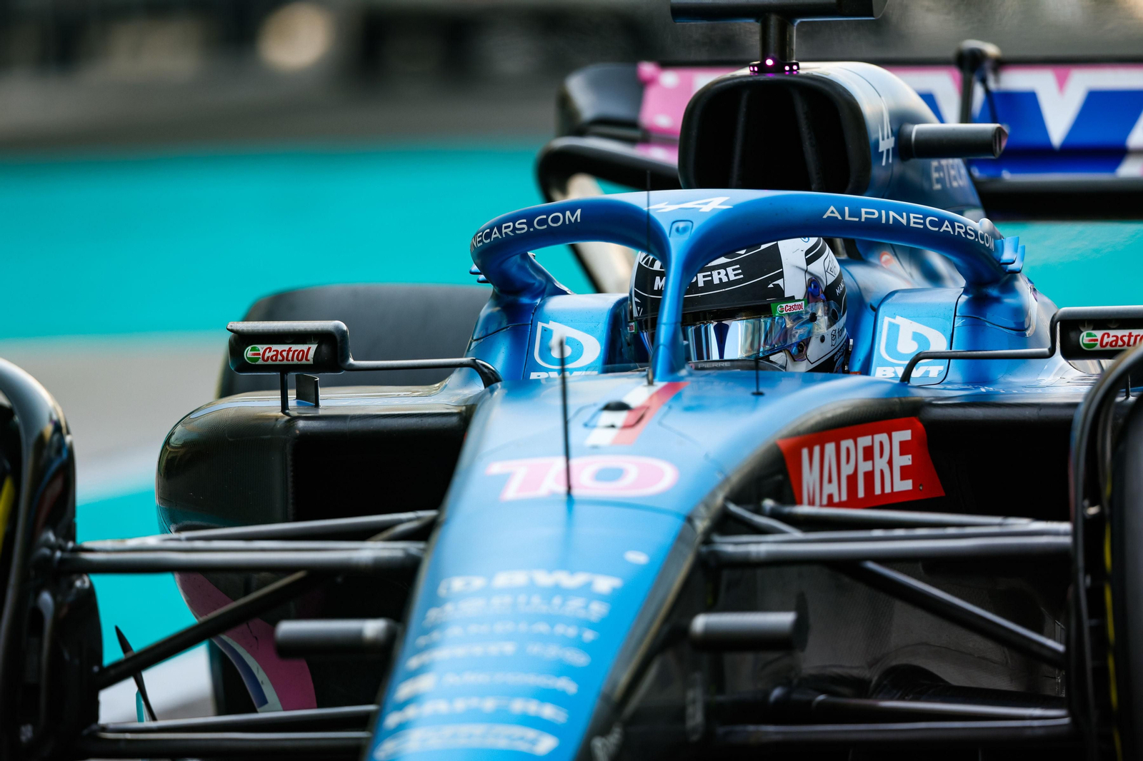 Las escuderías de  Fórmula uno se prueban tras el fin de temporada