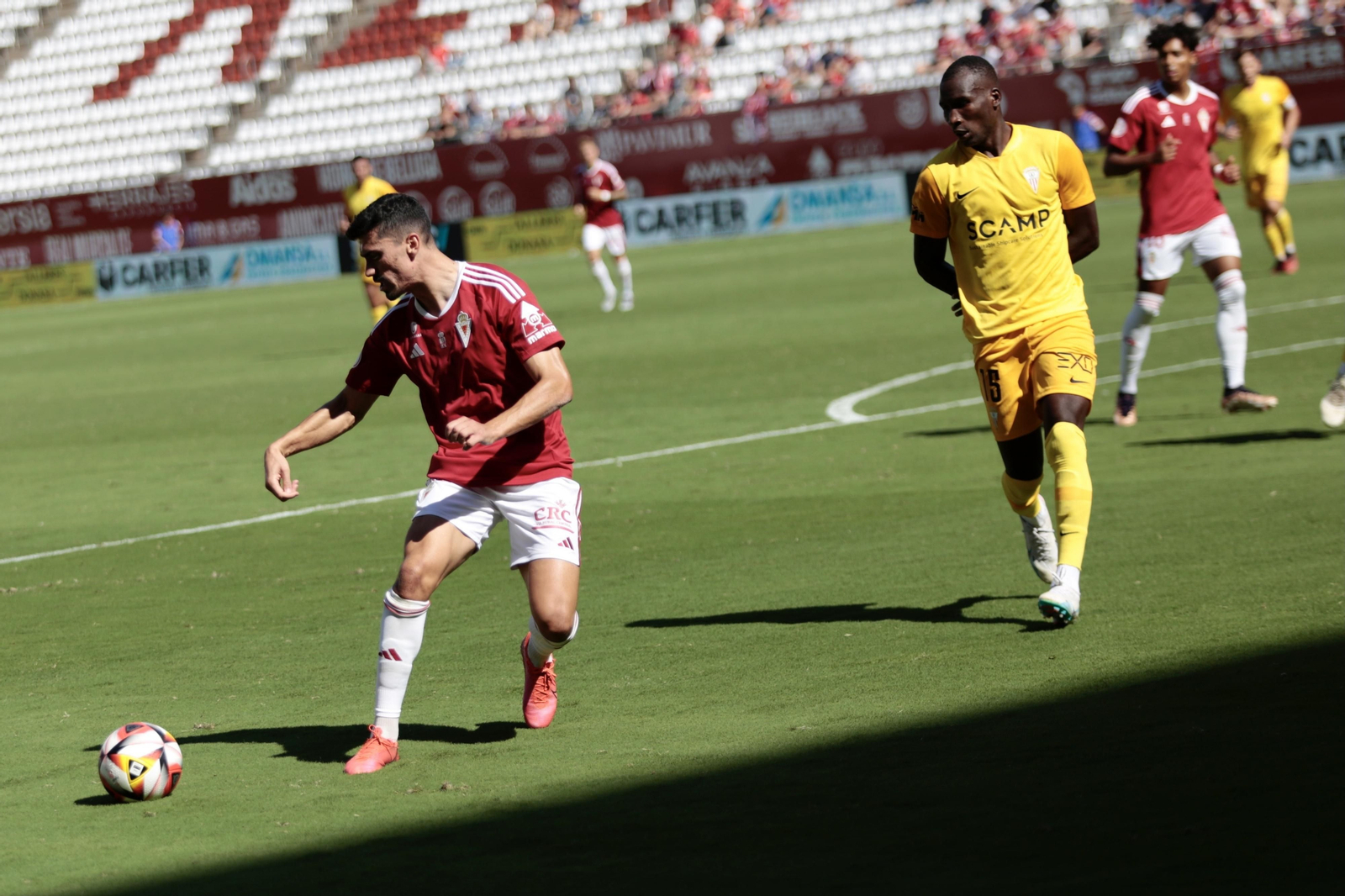 Las mejores fotos del Real Murcia - Algeciras CF