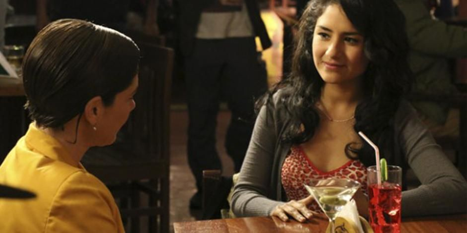 Fotograma de la película peruana 'Dos besos'.