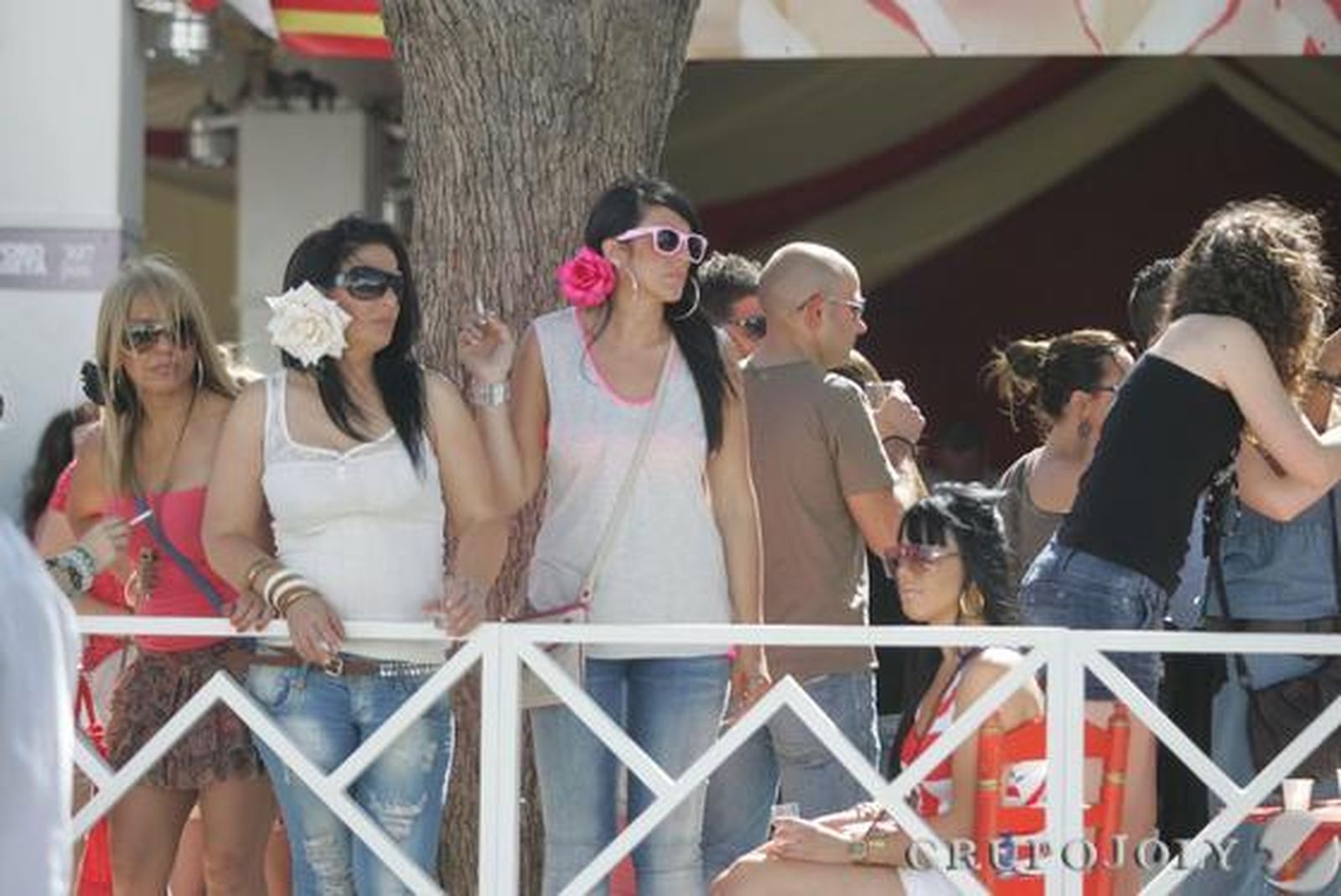 Los caballos y el buen ambiente en la recta final de la feria.

Foto: J.M. Quinones