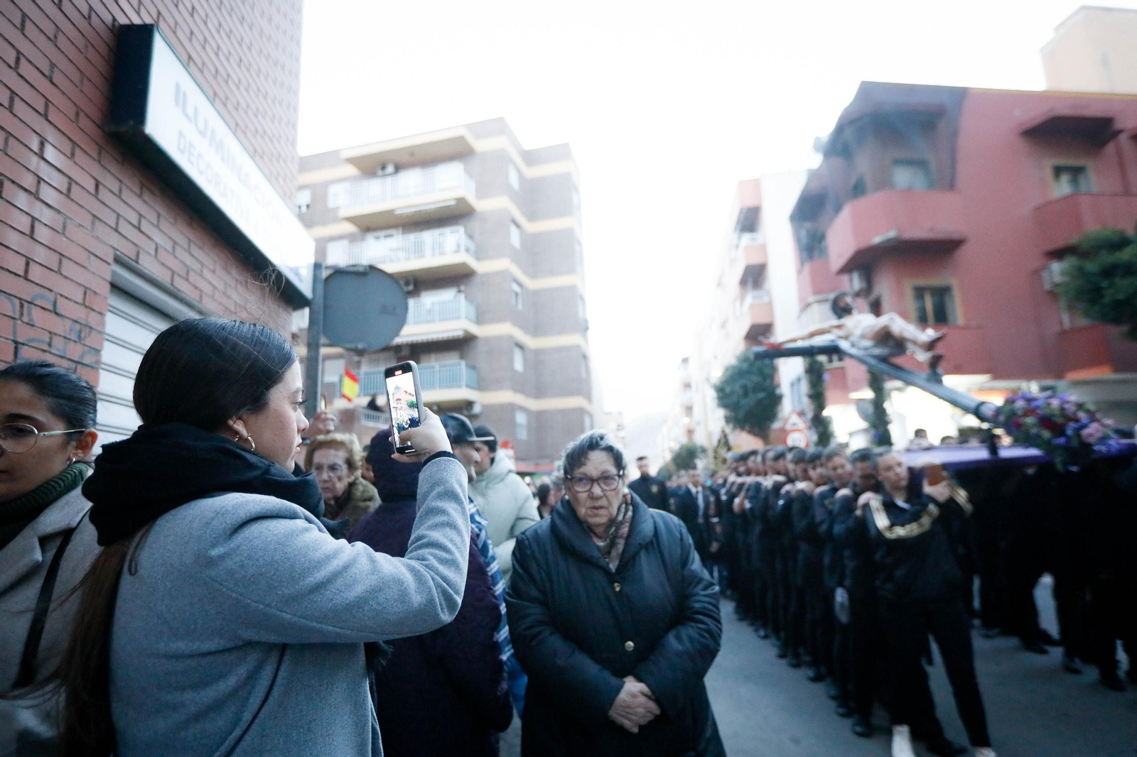 La procesión del Calvario, en imágenes