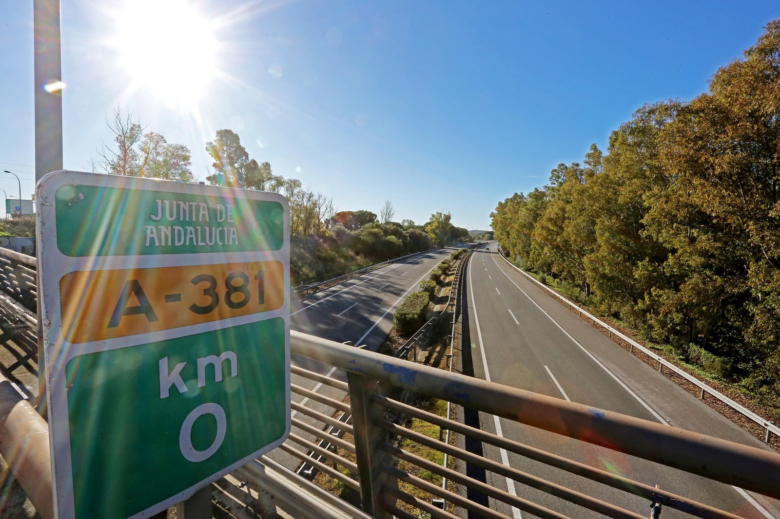 Las carreteras pendientes de Jerez