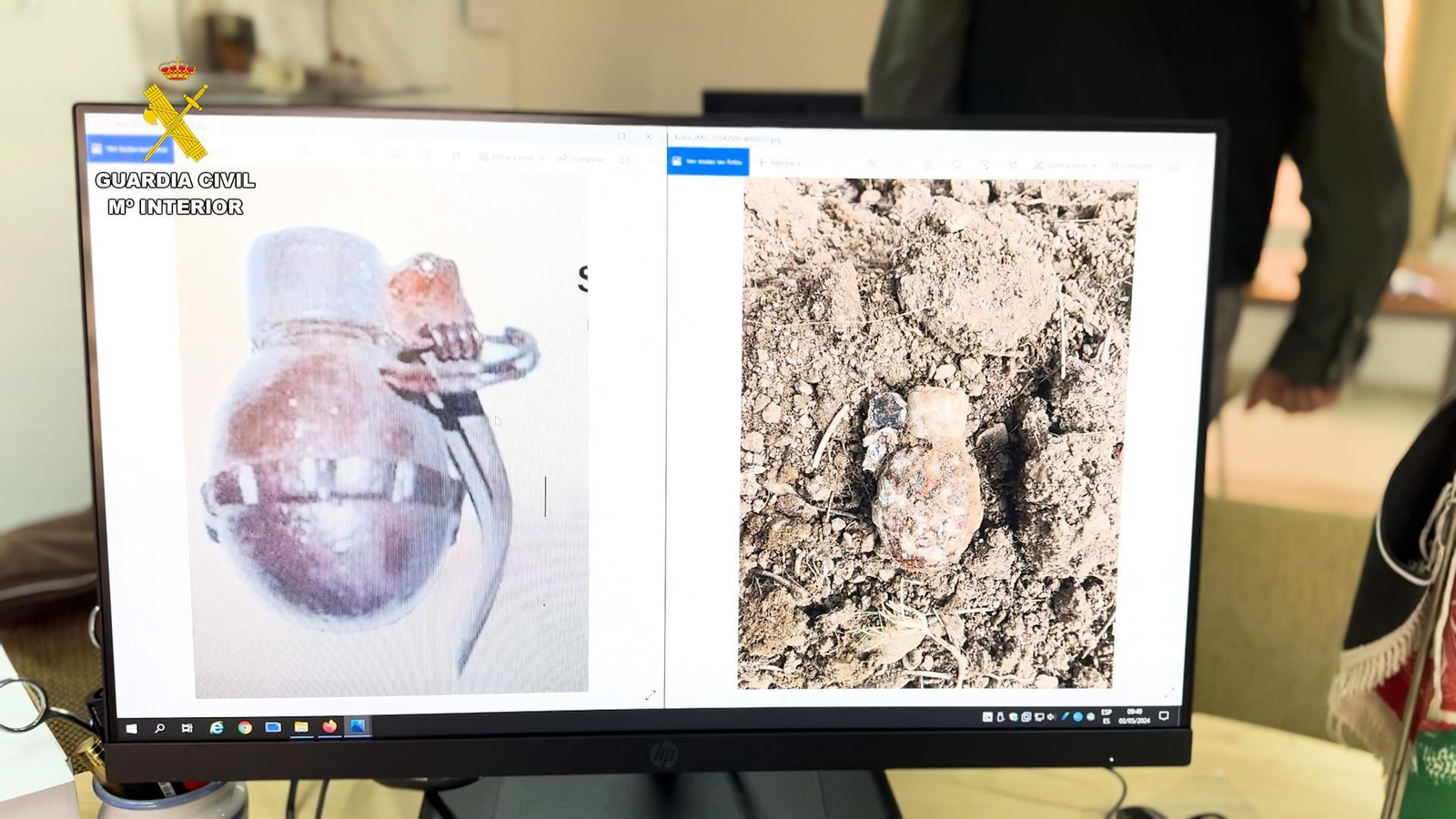 Granada localizada en Chirivel.