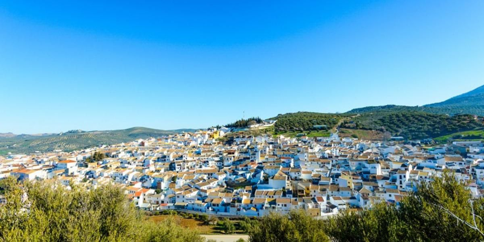 Una panorámica de Villanueva del Rosario.