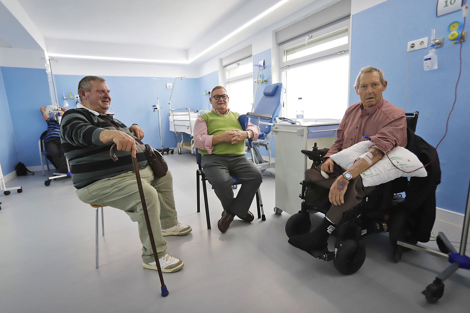 Imágenes del funcionamiento del Hospital de Día del Infanta Elena de Huelva