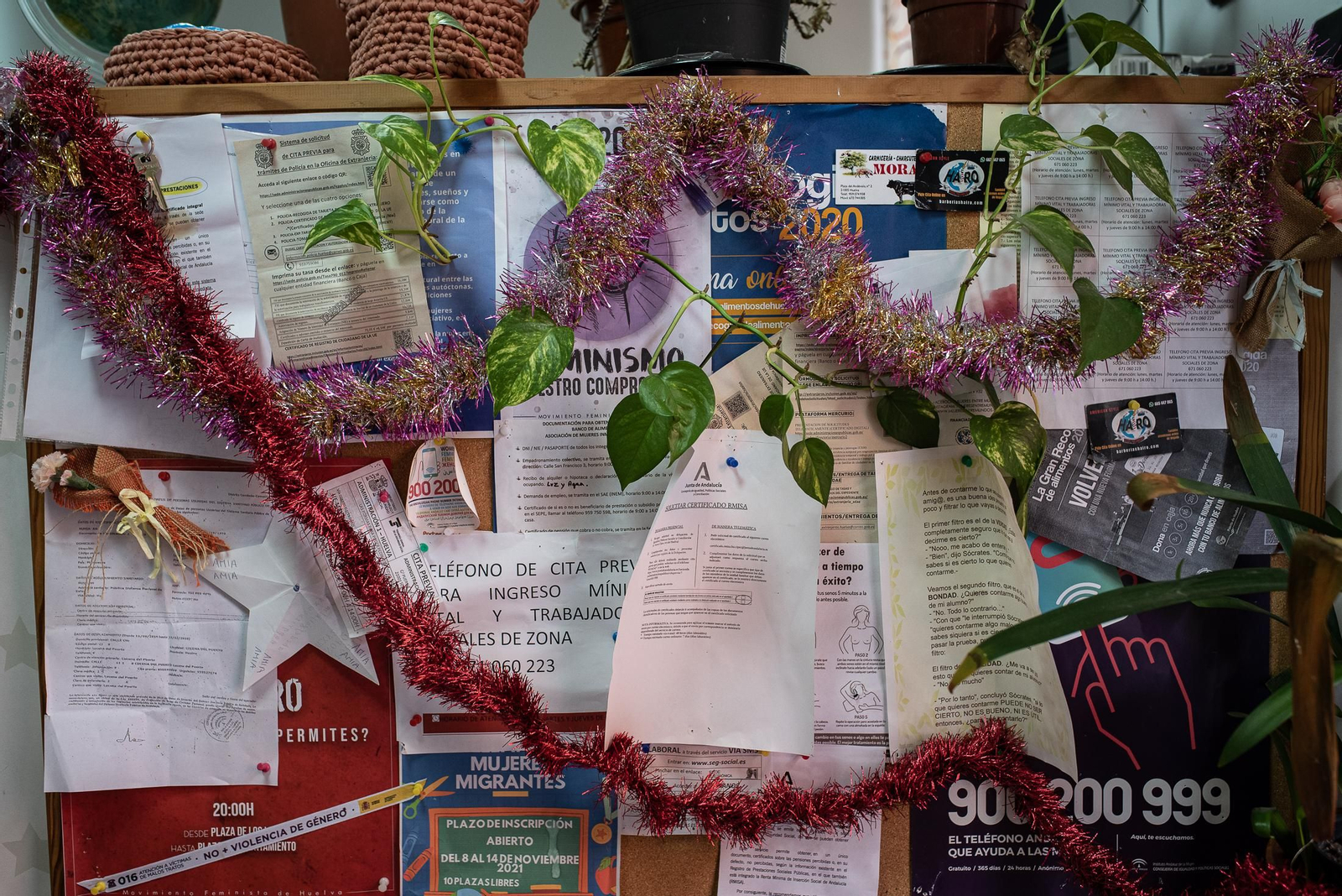 Una visita a la asociación AMIA, en imágenes