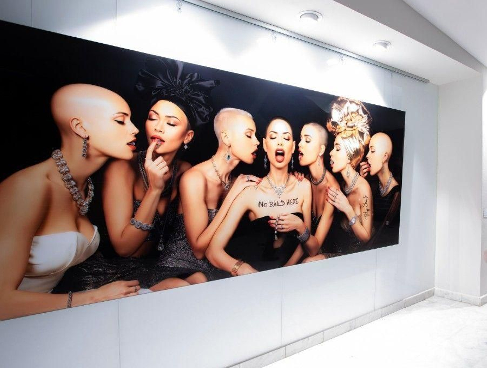 Una de las obras de la exposición.