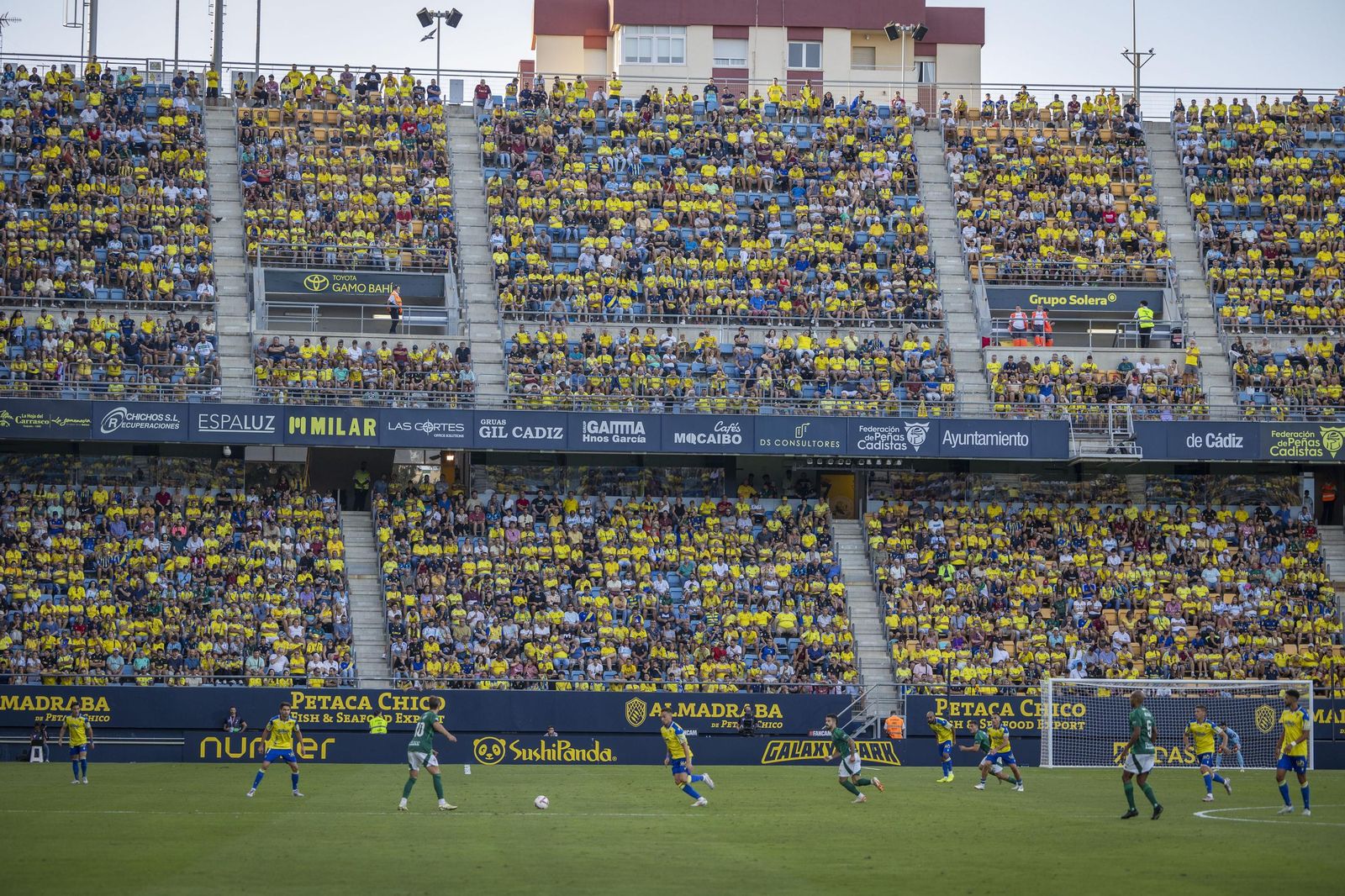 Las imágenes del Cádiz CF-Racing de Ferrol