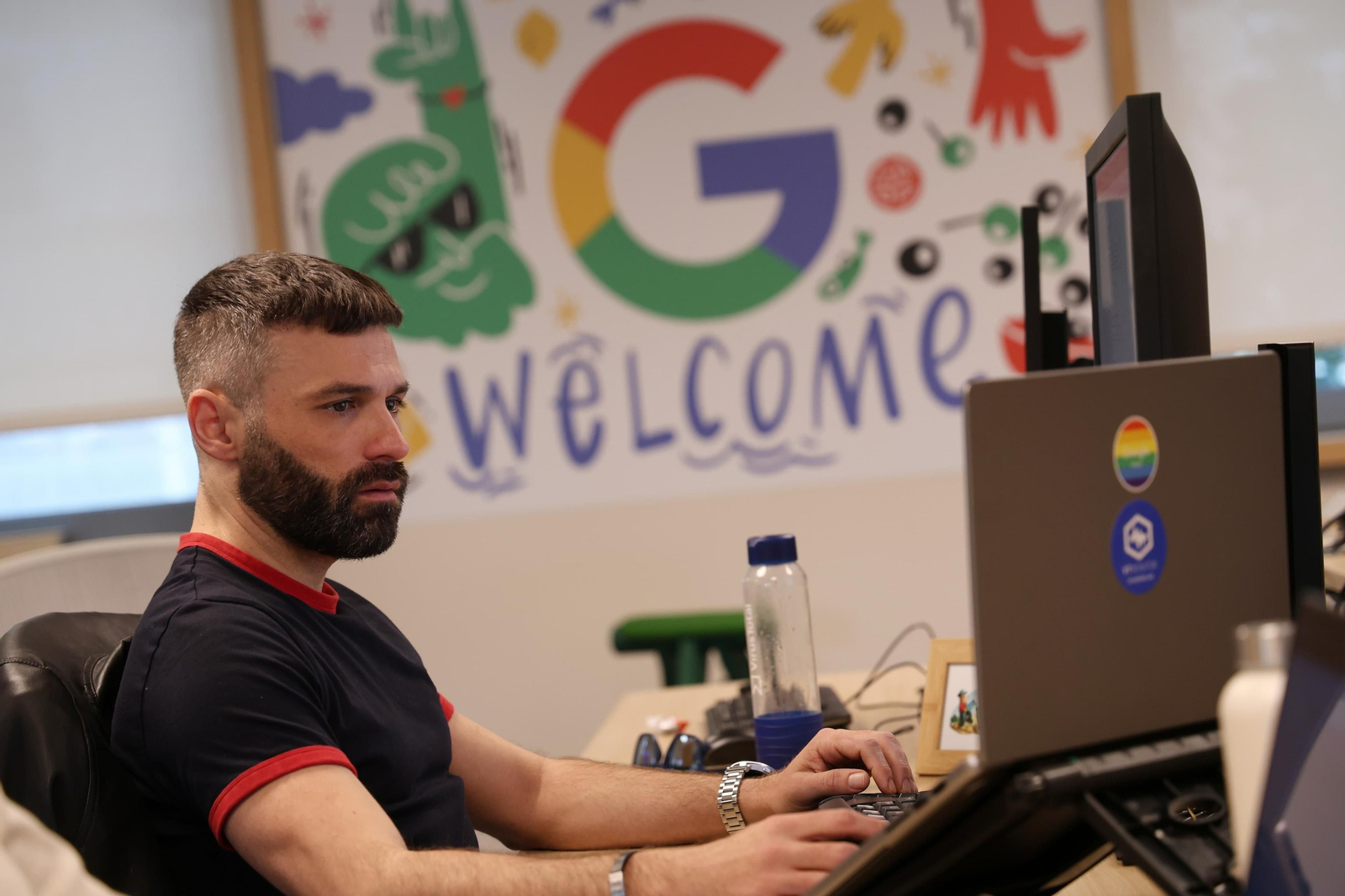 La inauguración del Centro de Ciberseguridad de Google en Málaga, en imágenes