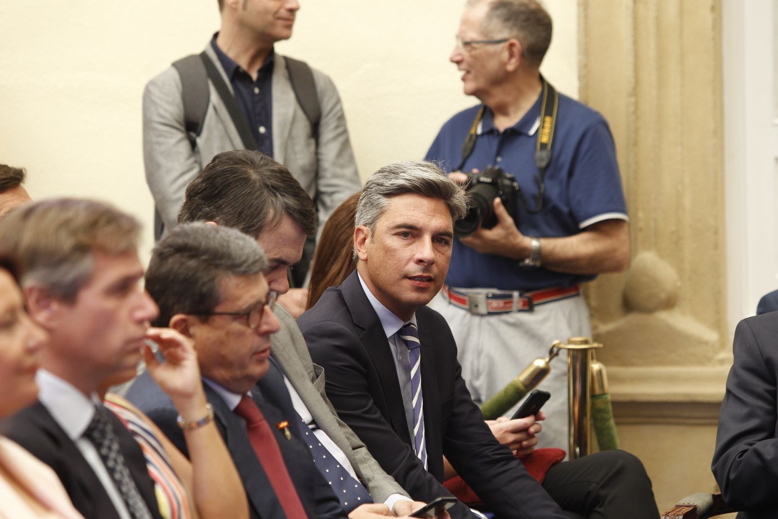 Pleno investidura Presidente Diputación de Almería. Javier Aureliano García