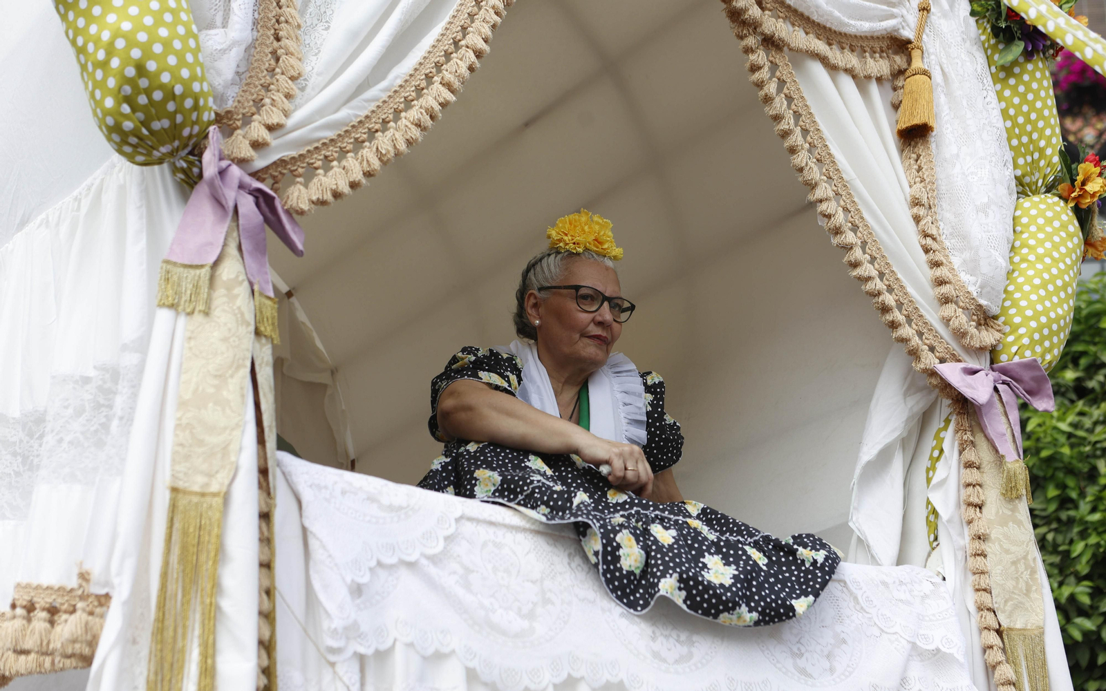 Imágenes de la salida de la hermandad del Rocio de Triana