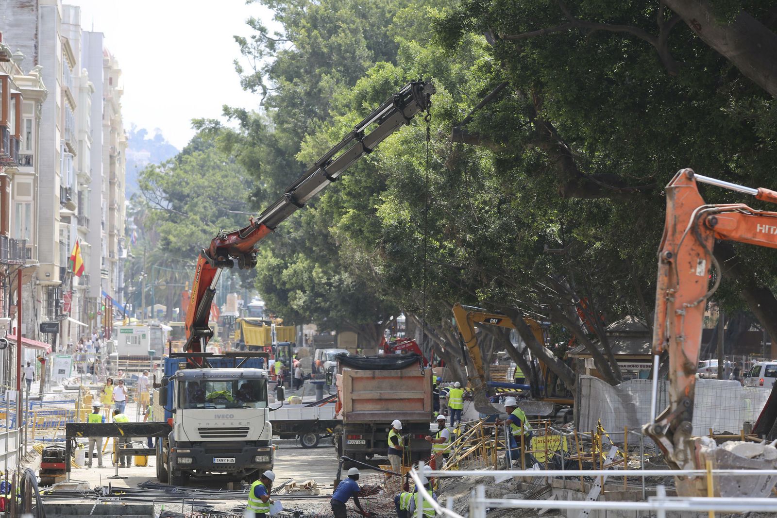 Las fotos de la reurbanización de la Alameda de Málaga