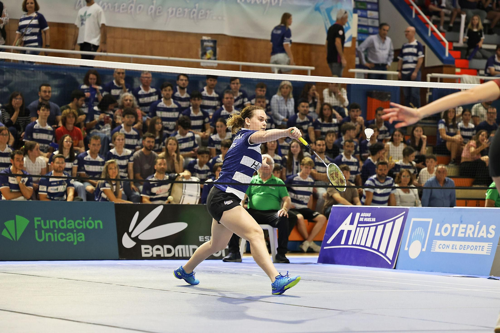 Imágenes de la final de liga de bádminton entre el IES La Orden y La RInconada