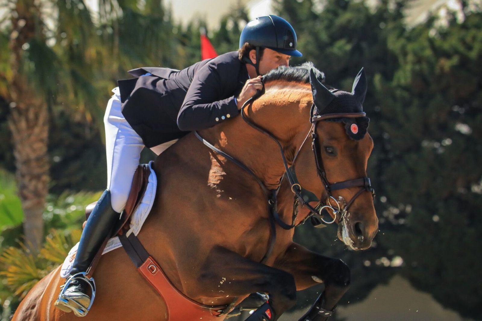 Pedro Veniss, uno de los triunfadores de la jornada del sábado.